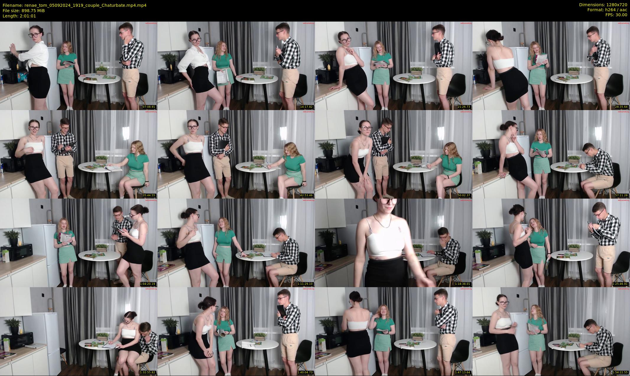 renae_tom — 122 minute Chaturbate couple cam show recording, 720p, Sep 5, 2024