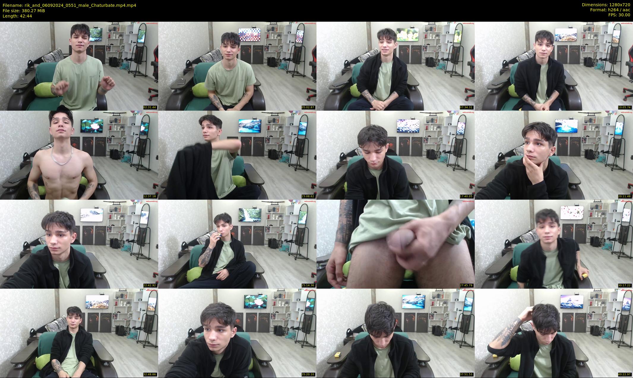rik_and — 43 minute Chaturbate male cam show recording, 720p, Sep 6, 2024