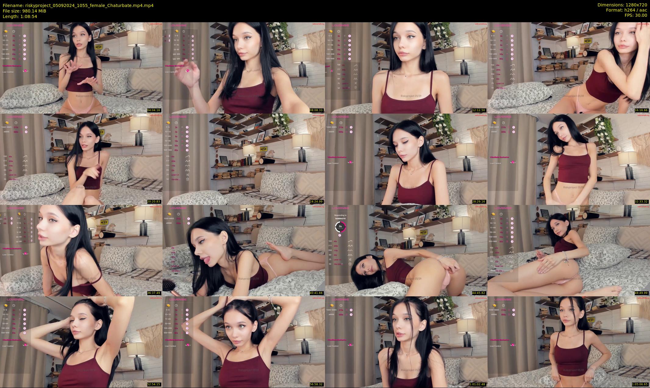 riskyproject — 69 minute Chaturbate couple cam show recording, 720p, Sep 5, 2024