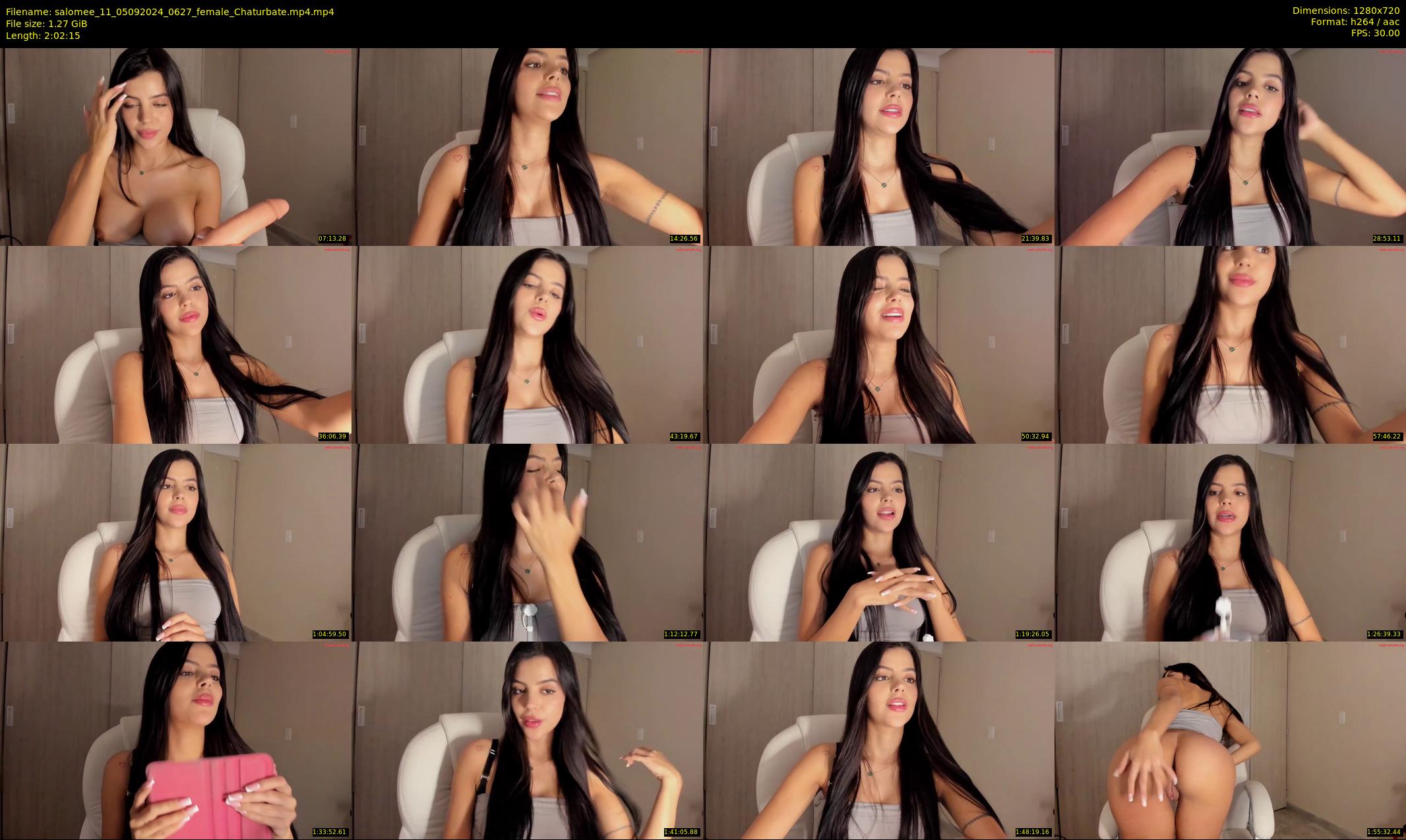 salomee_11 — 123 minute Chaturbate female cam show recording, 720p, Sep 5, 2024
