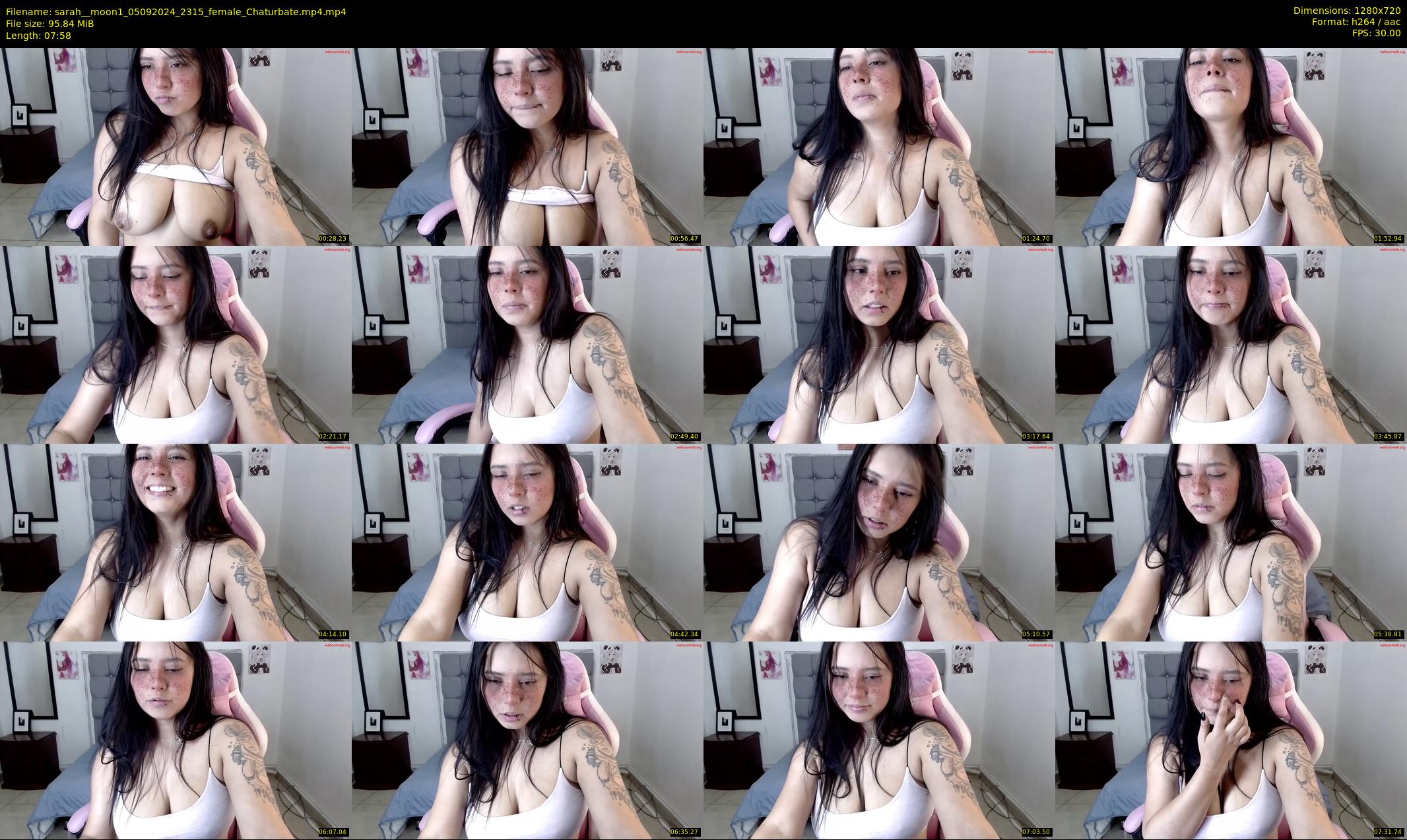 sarah__moon1 — 8 minute Chaturbate female cam show recording, 720p, Sep 5, 2024