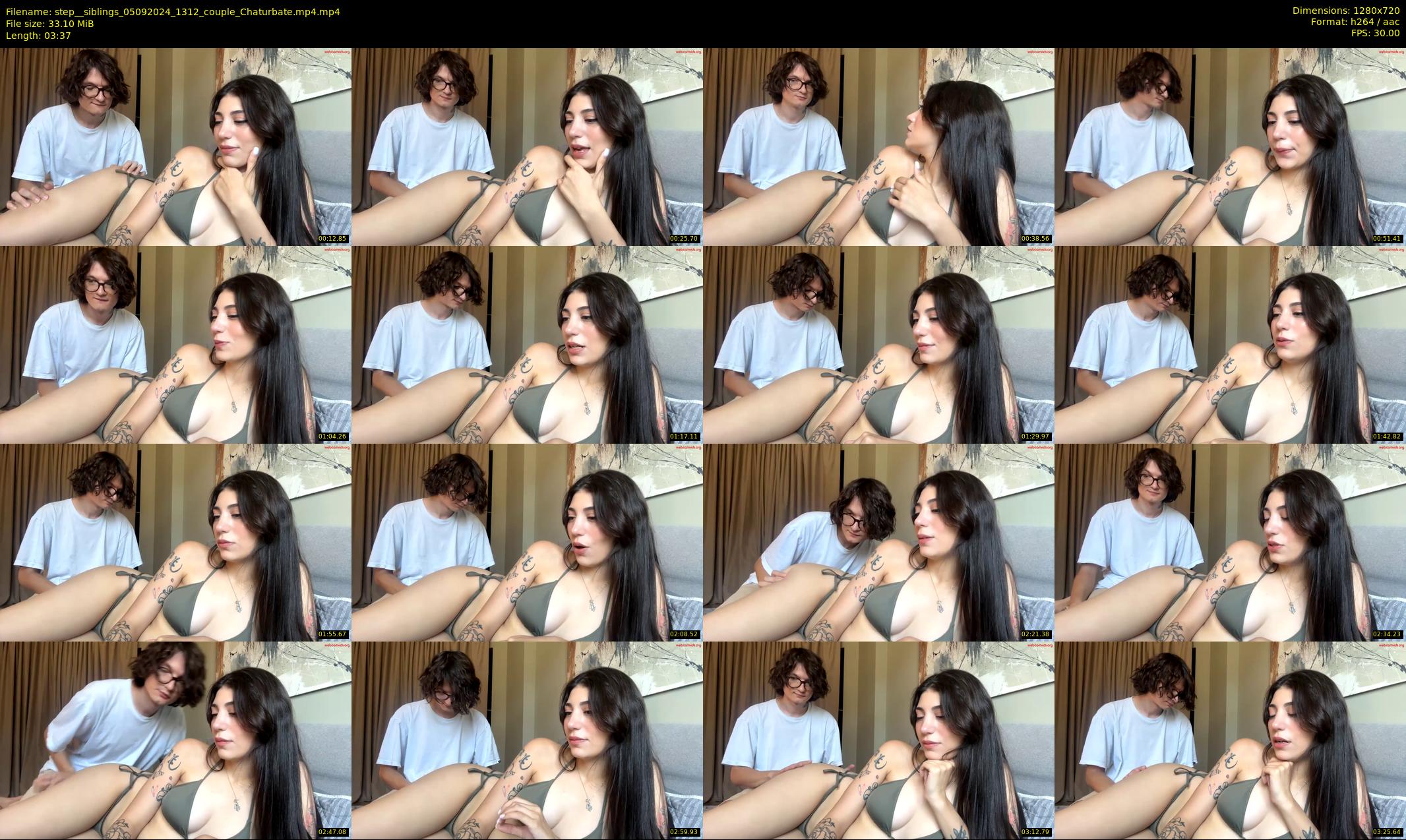 step__siblings — 4 minute Chaturbate couple cam show recording, 720p, Sep 5, 2024