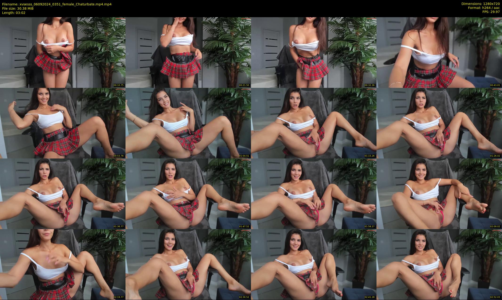 xvsesss — 4 minute Chaturbate female cam show recording, 720p, Sep 6, 2024
