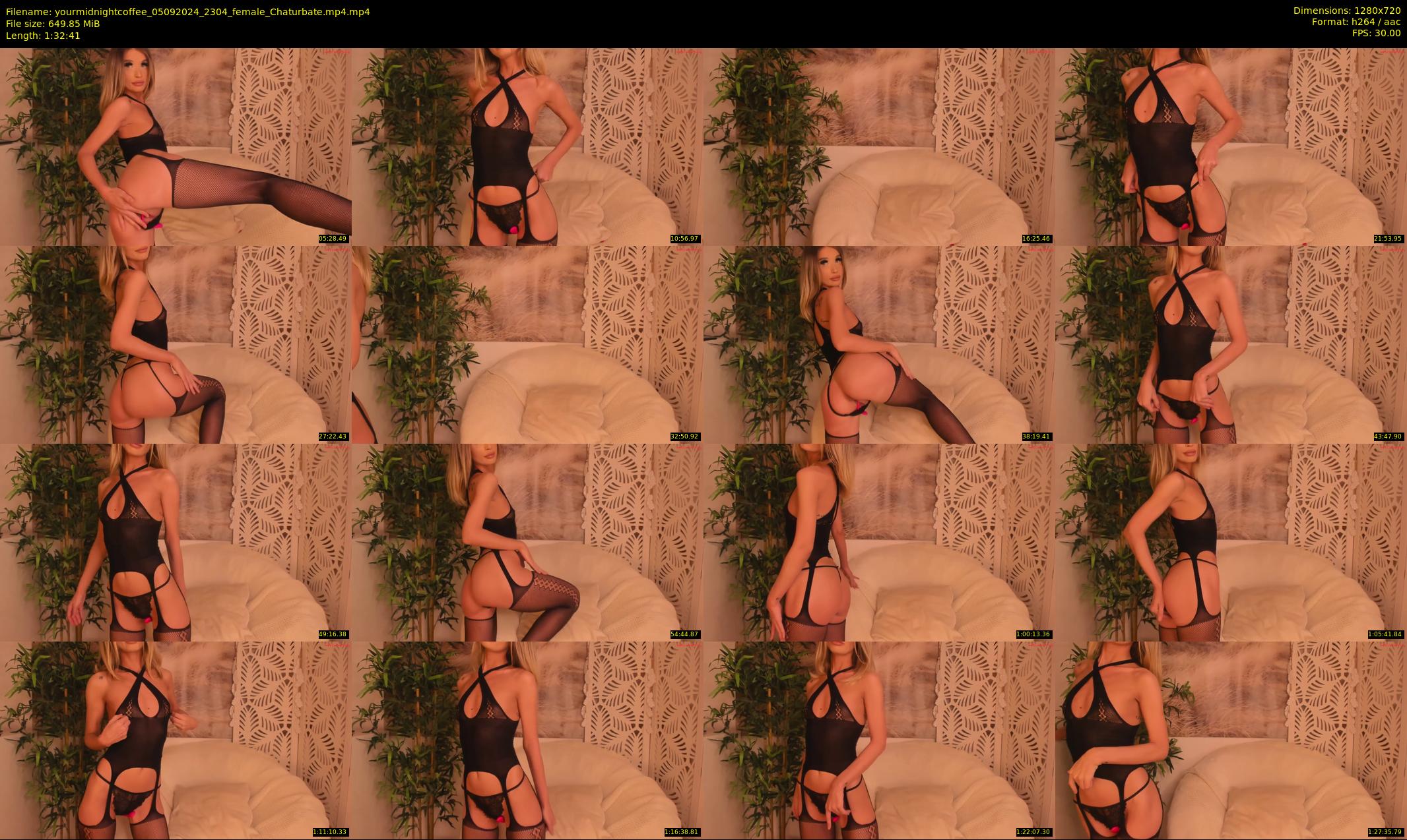 yourmidnightcoffee — 93 minute Chaturbate female cam show recording, 720p, Sep 5, 2024