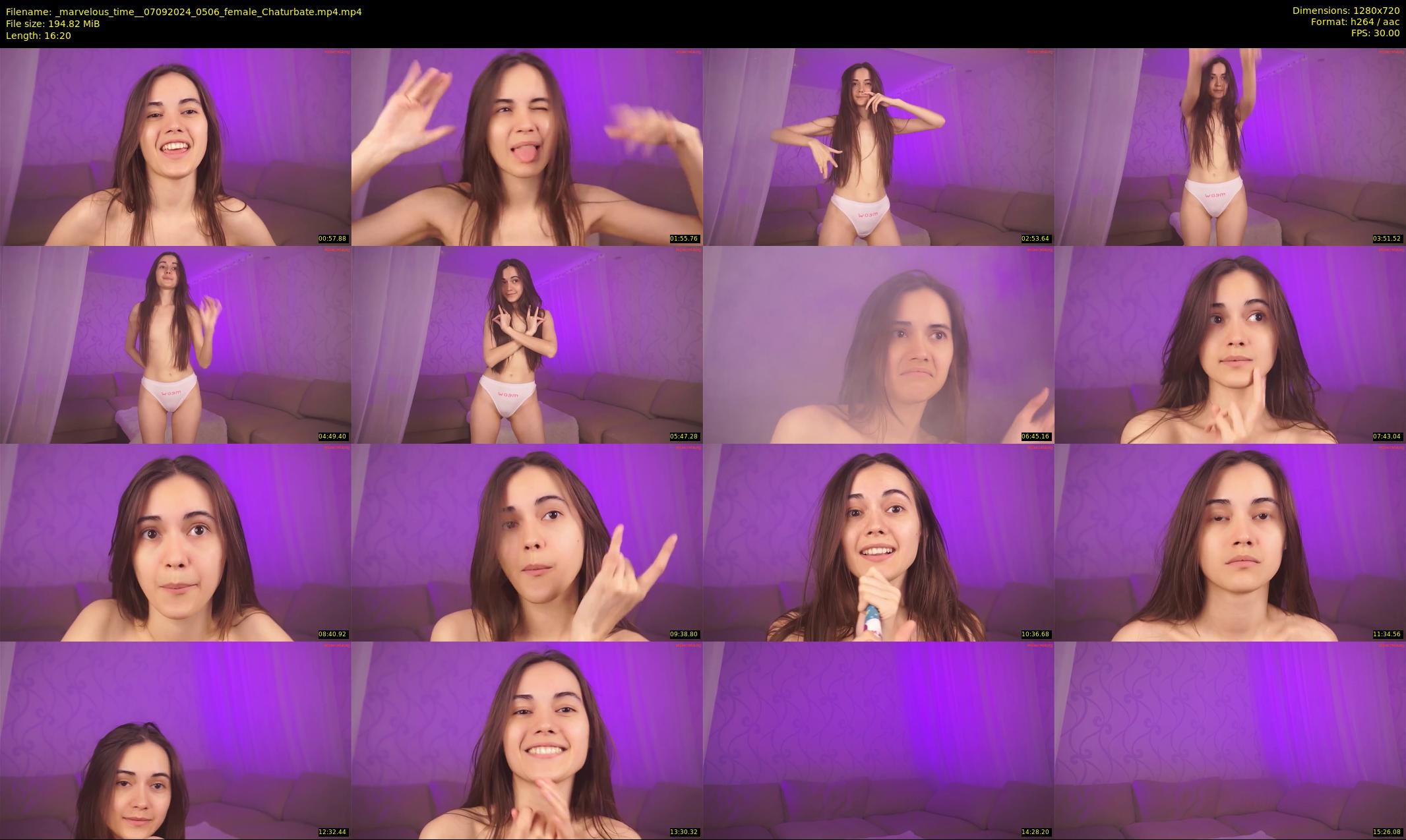 _marvelous_time_ — 17 minute Chaturbate female cam show recording, 720p, Sep 7, 2024