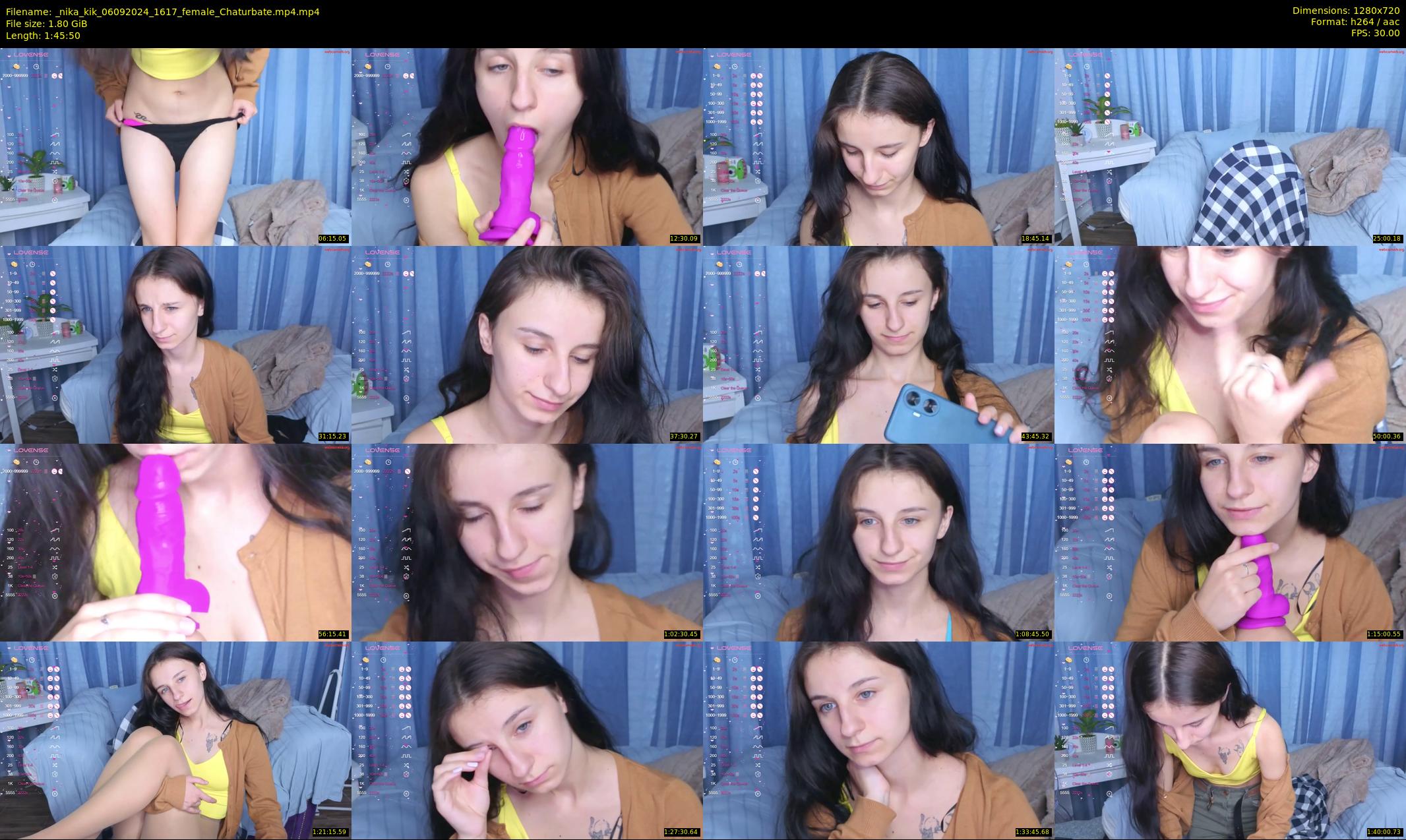 _nika_kik — 106 minute Chaturbate female cam show recording, 720p, Sep 6, 2024