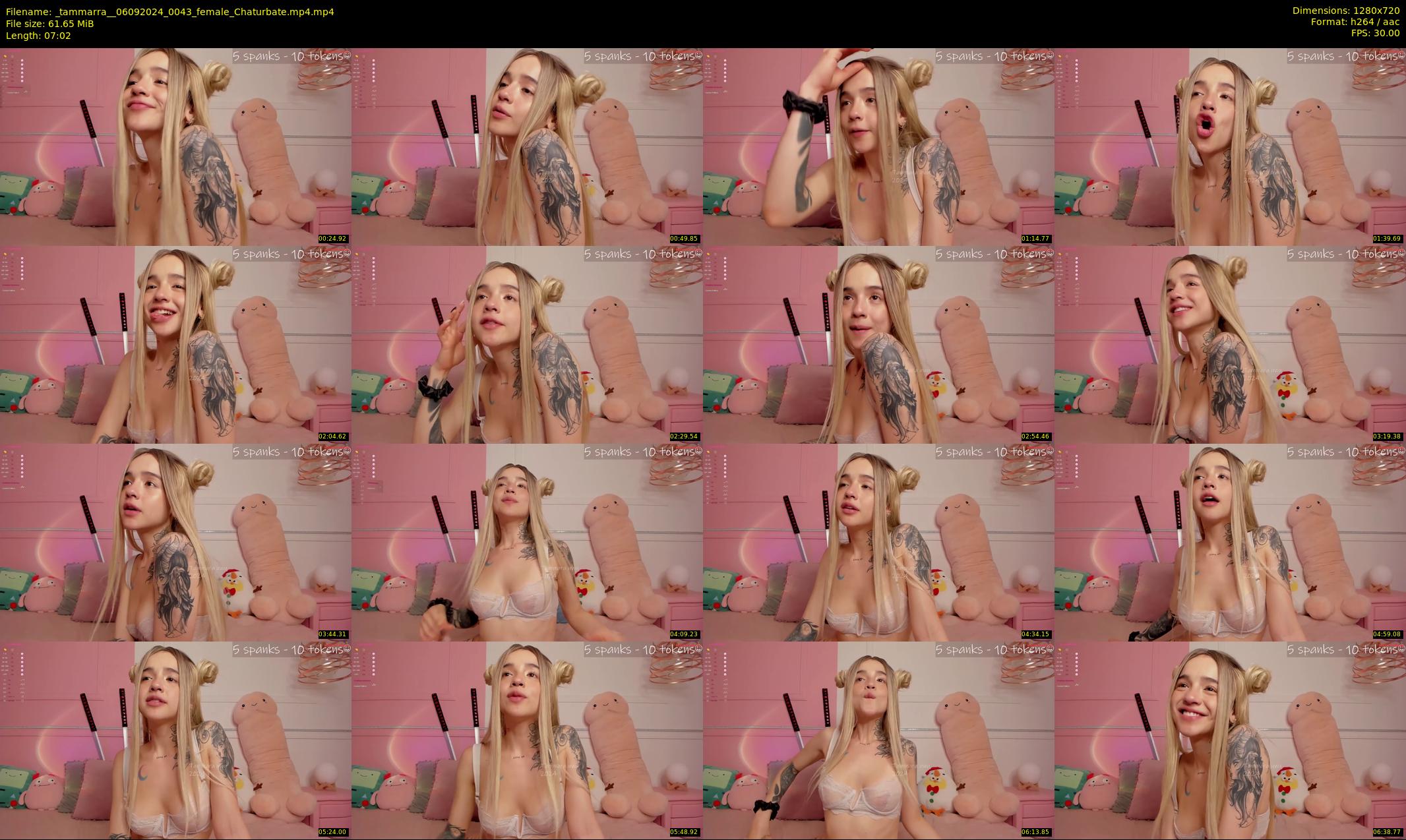 _tammarra_ — 8 minute Chaturbate female cam show recording, 720p, Sep 6, 2024