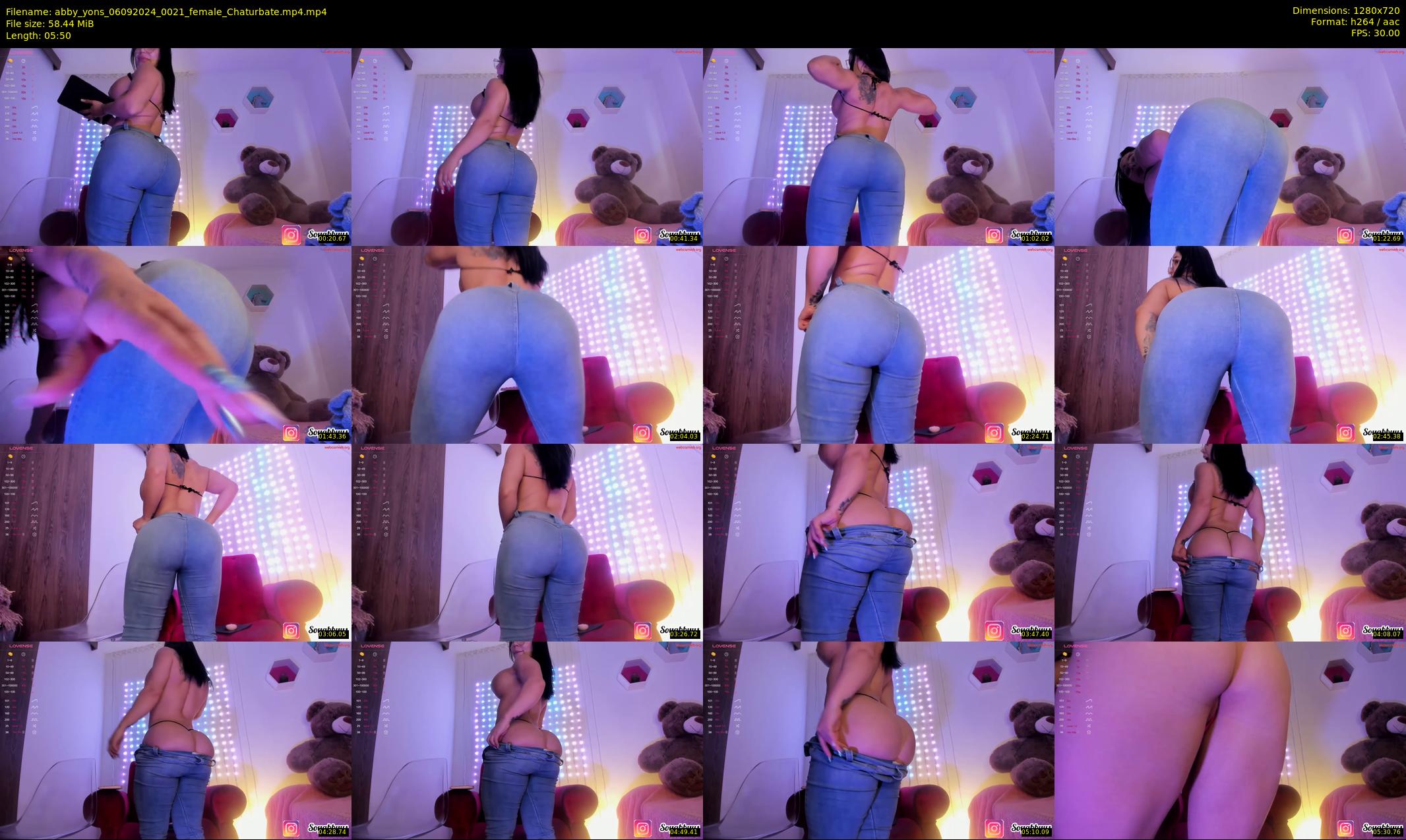 abby_yons — 6 minute Chaturbate female cam show recording, 720p, Sep 6, 2024
