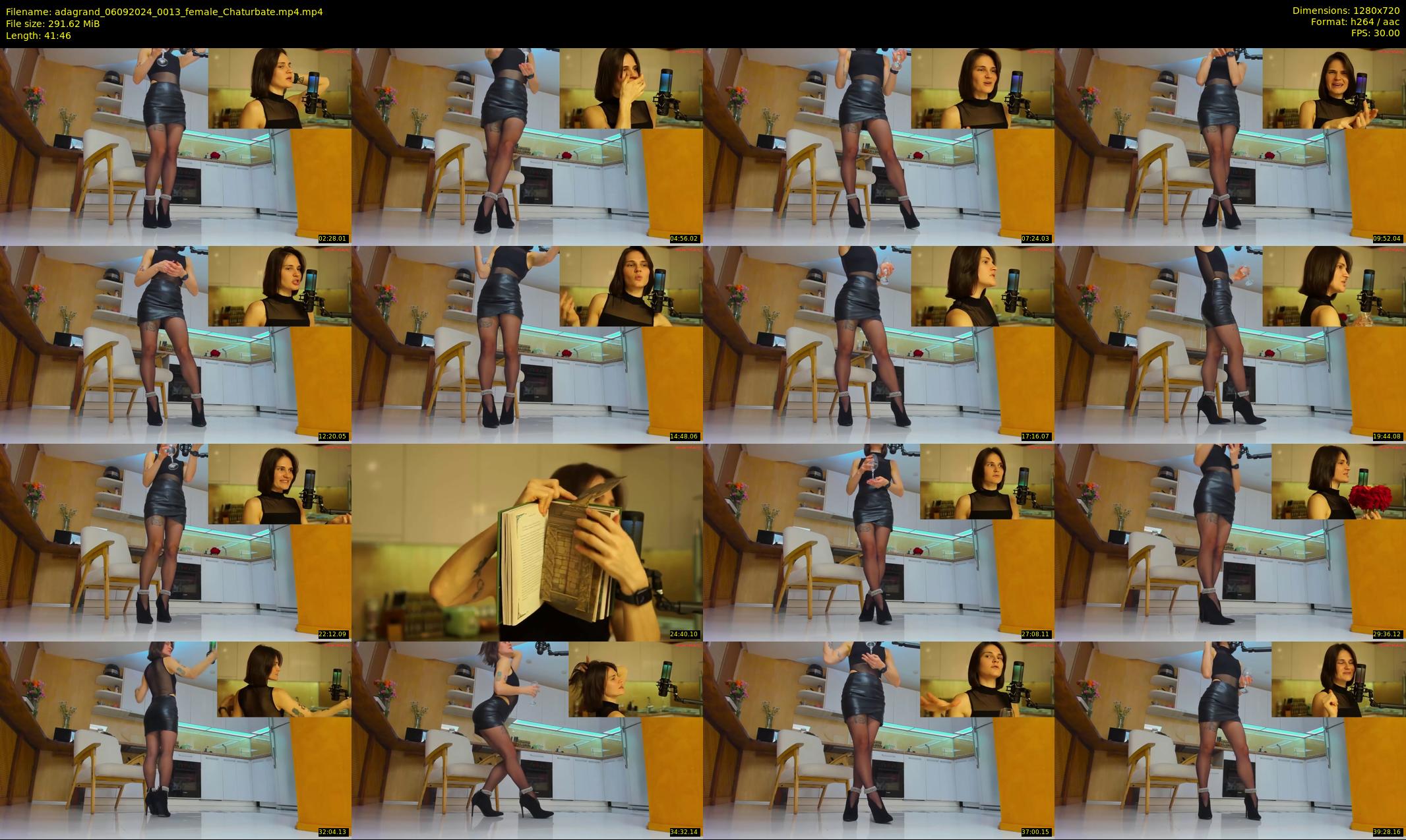 adagrand — 42 minute Chaturbate female cam show recording, 720p, Sep 6, 2024