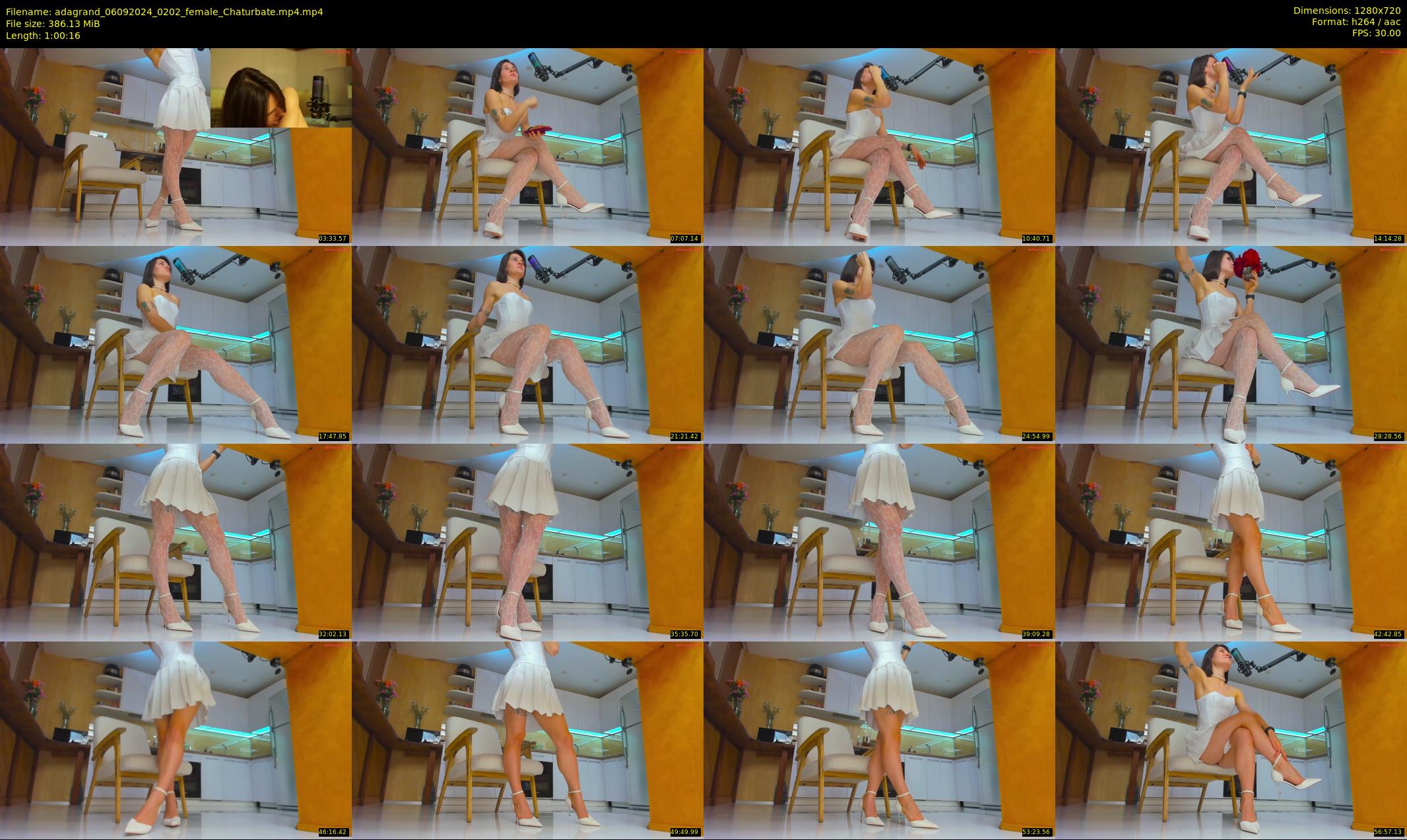 adagrand — 61 minute Chaturbate female cam show recording, 720p, Sep 6, 2024