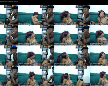 afro_happy__06 — 3 minute Chaturbate couple cam show recording, 720p, Sep 6, 2024