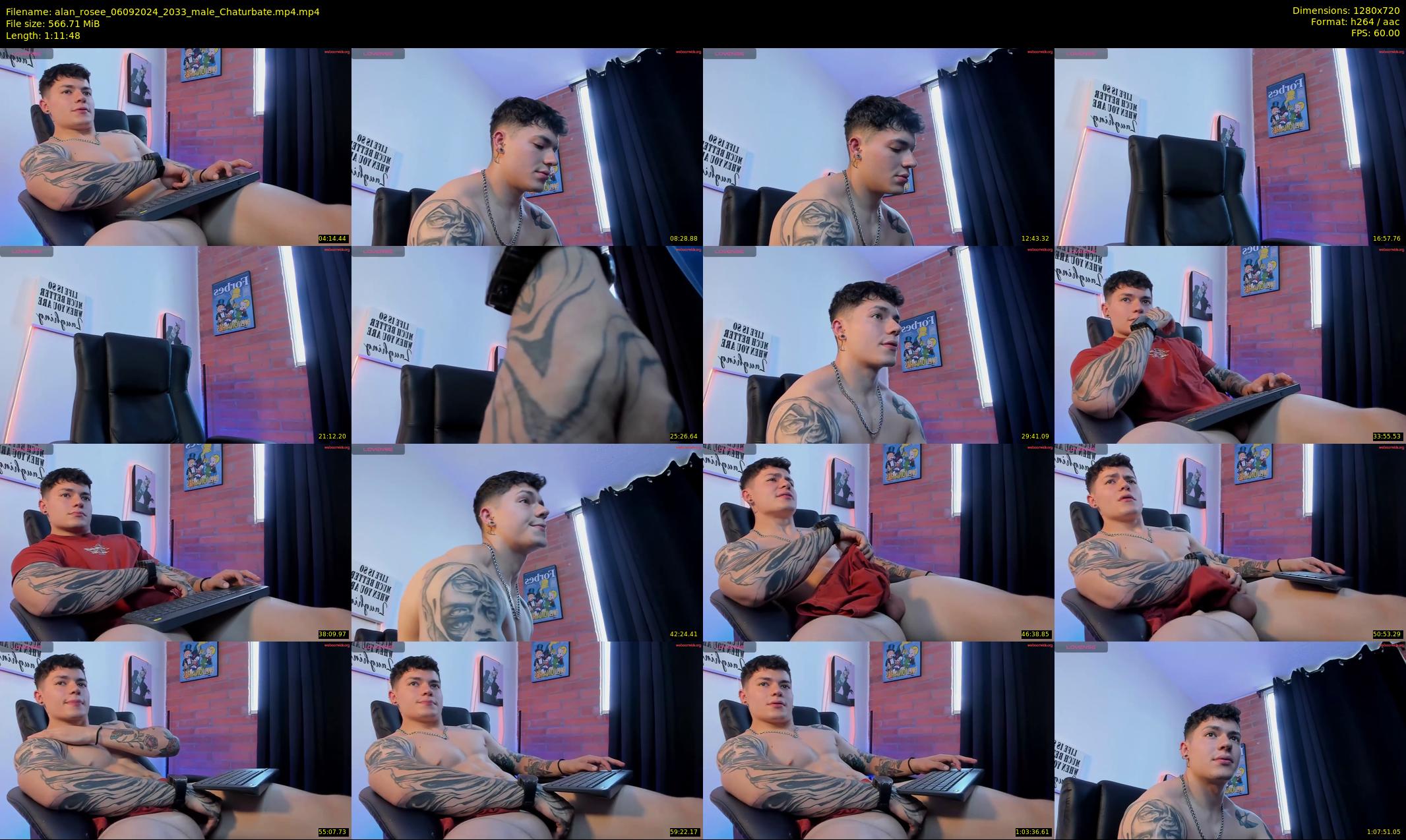 alan_rosee — 72 minute Chaturbate male cam show recording, 720p, Sep 6, 2024
