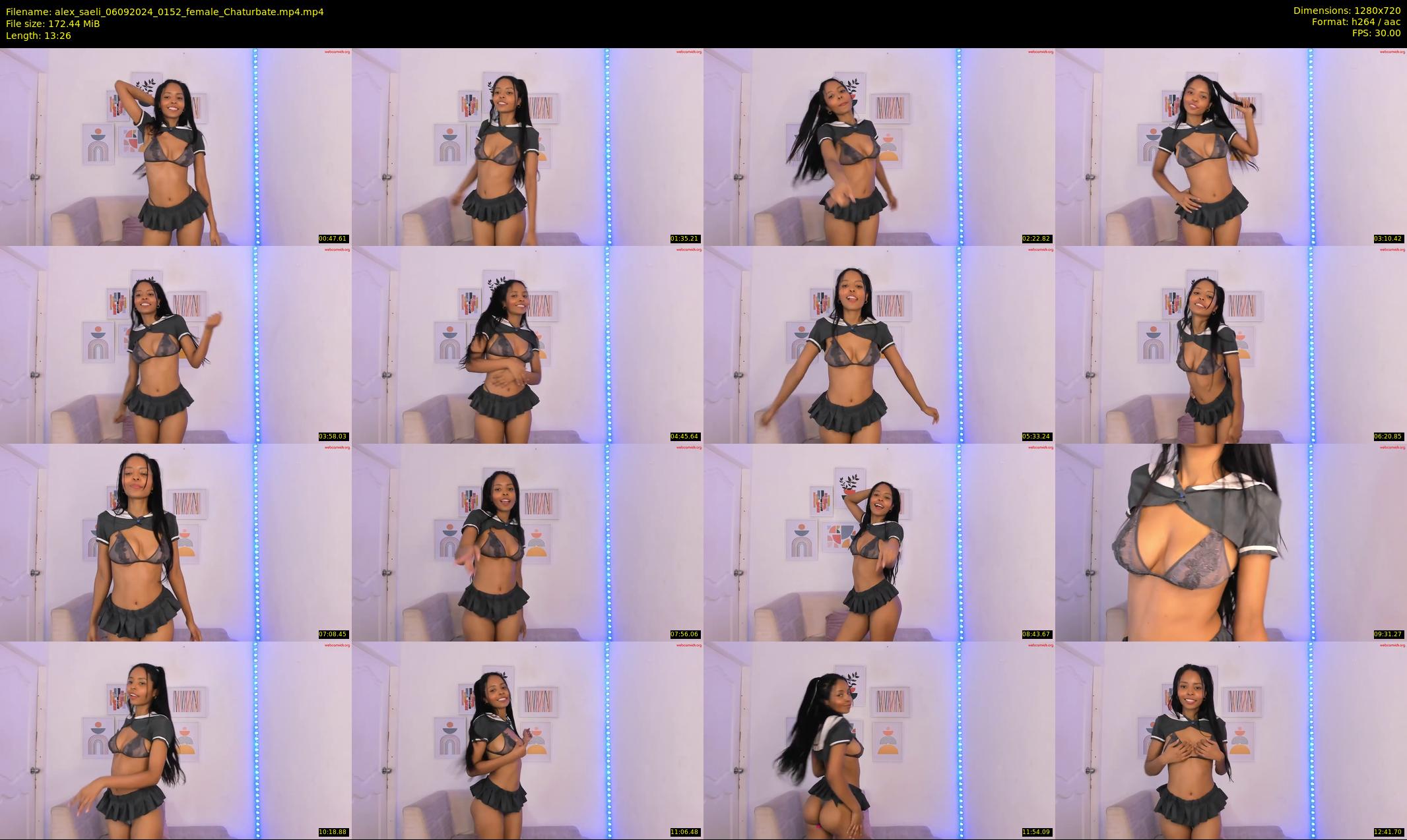 alex_saeli — 14 minute Chaturbate female cam show recording, 720p, Sep 6, 2024