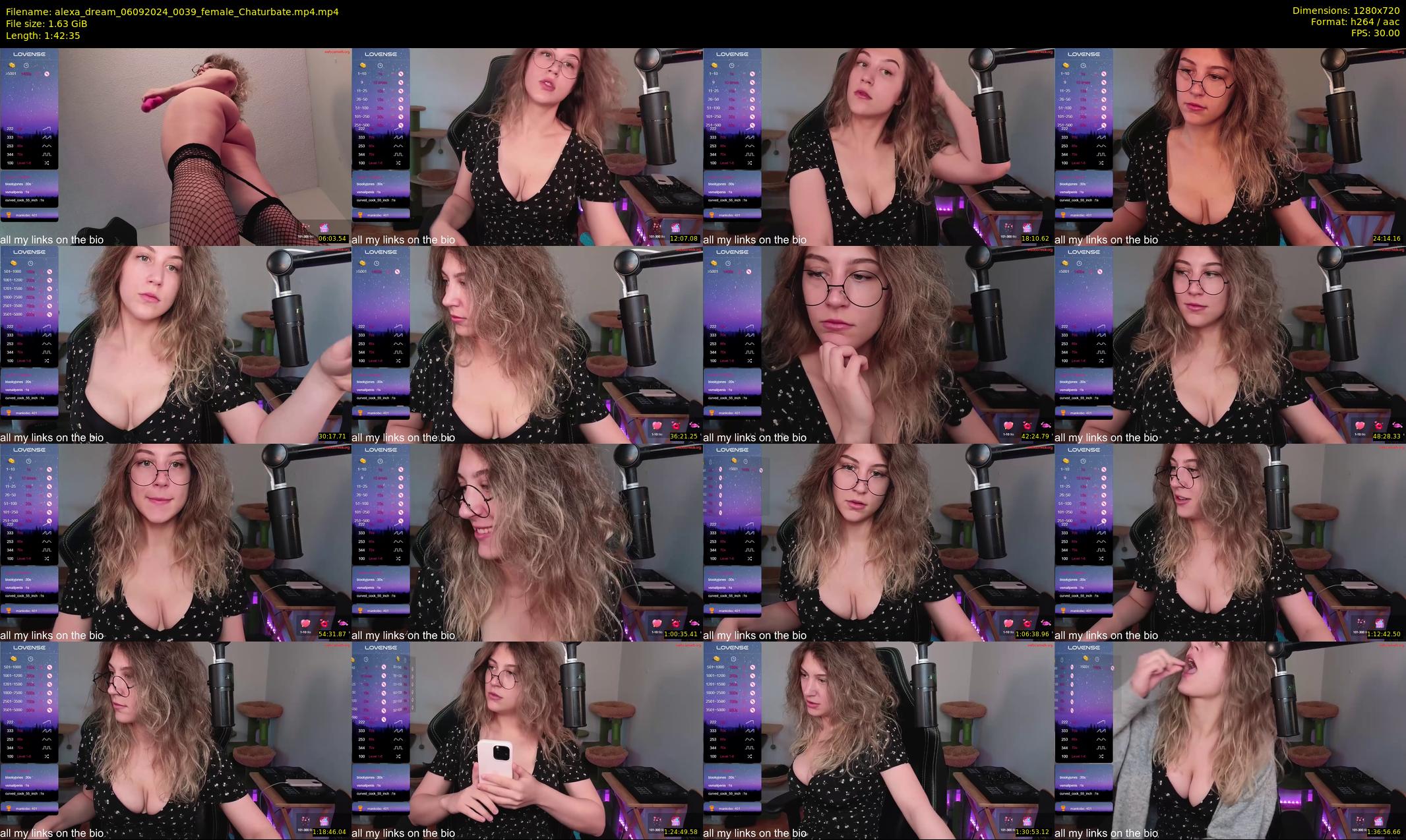 alexa_dream — 103 minute Chaturbate female cam show recording, 720p, Sep 6, 2024