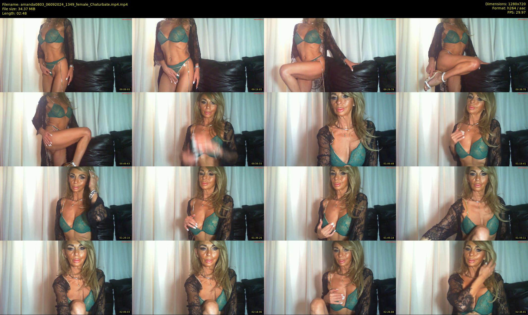 amanda0803 — 3 minute Chaturbate female cam show recording, 720p, Sep 6, 2024