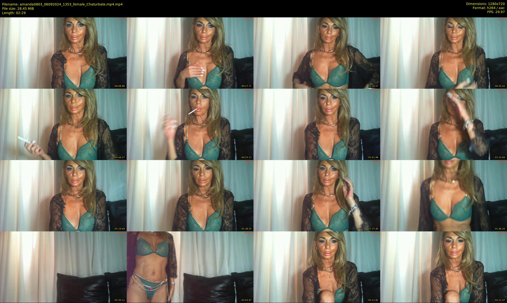 amanda0803 — 3 minute Chaturbate female cam show recording, 720p, Sep 6, 2024