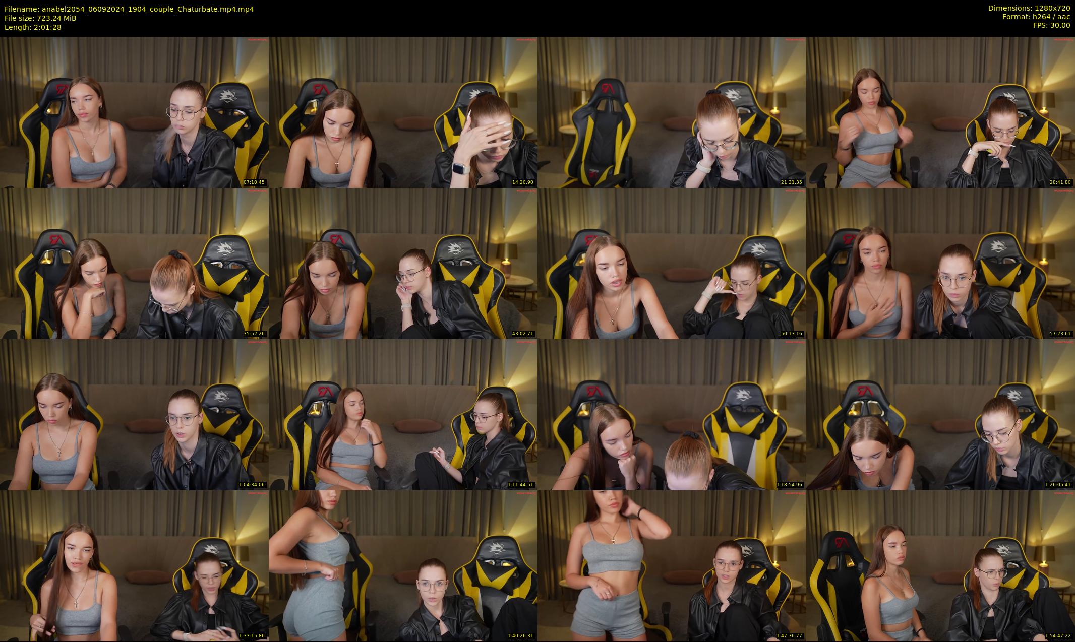 anabel2054 — 122 minute Chaturbate female cam show recording, 720p, Sep 6, 2024
