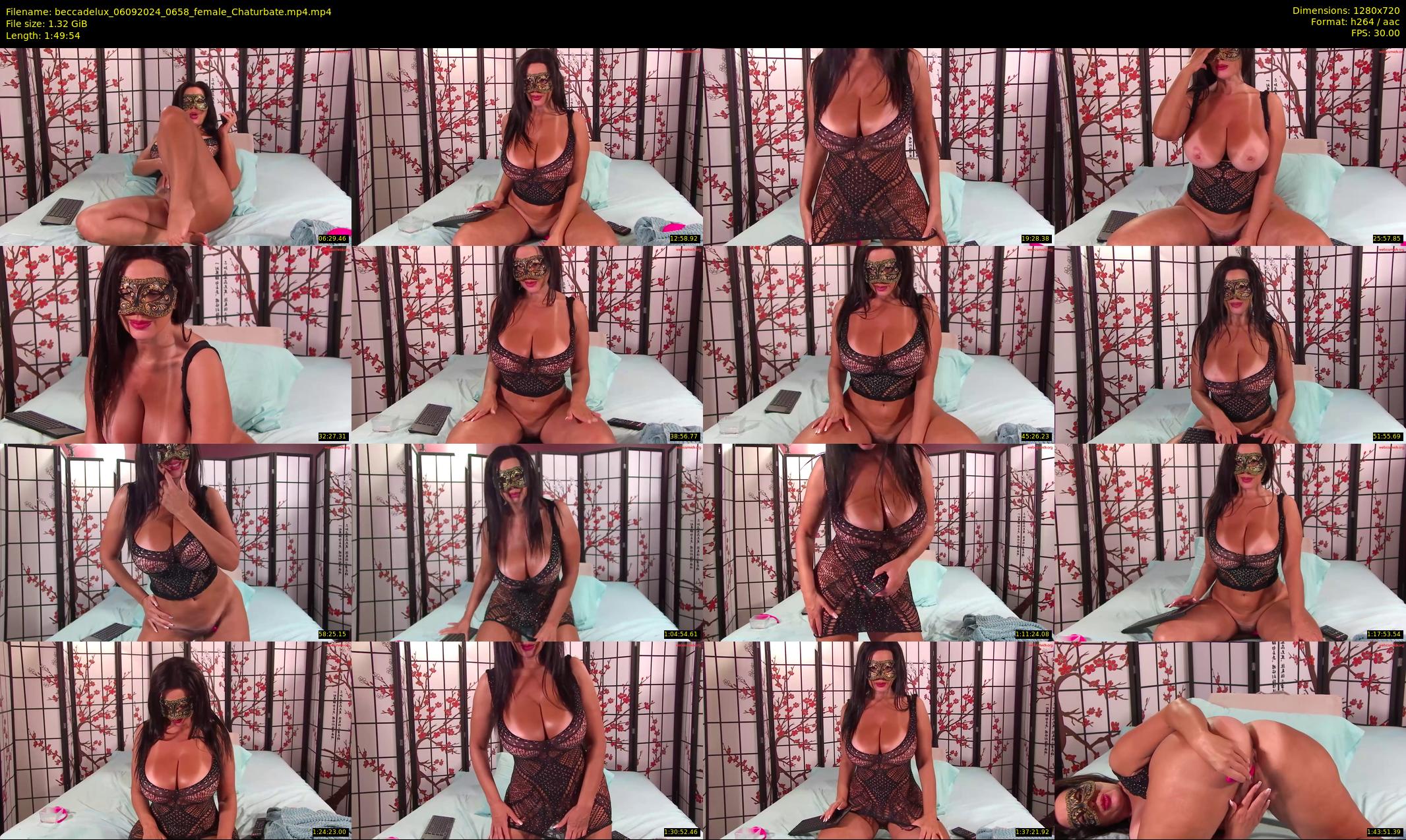 beccadelux — 110 minute Chaturbate female cam show recording, 720p, Sep 6, 2024