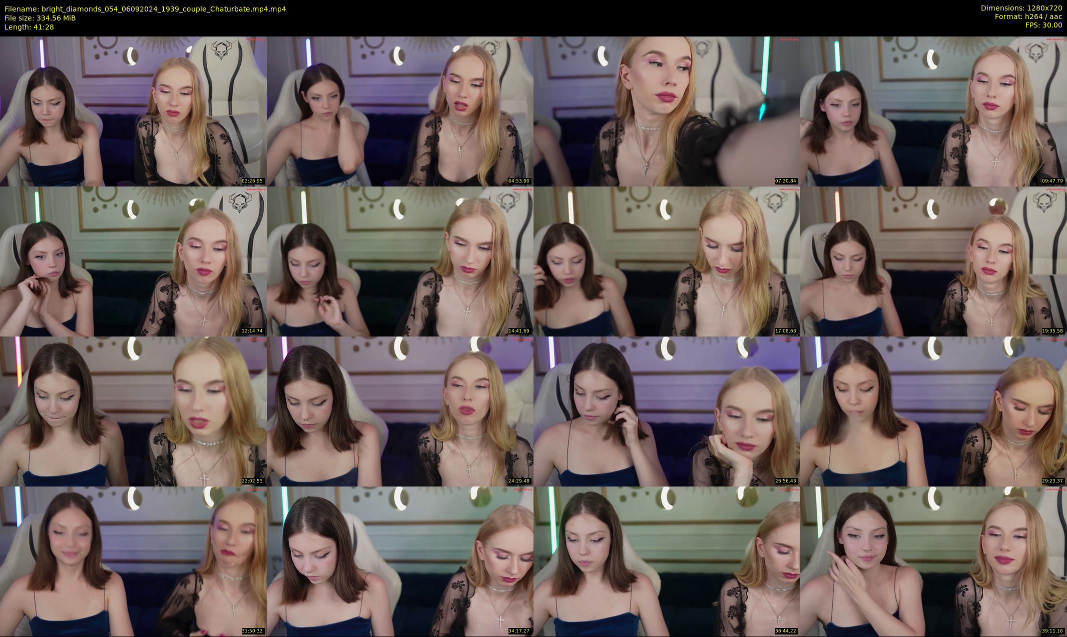 bright_diamonds_054 — 42 minute Chaturbate couple cam show recording, 720p, Sep 6, 2024