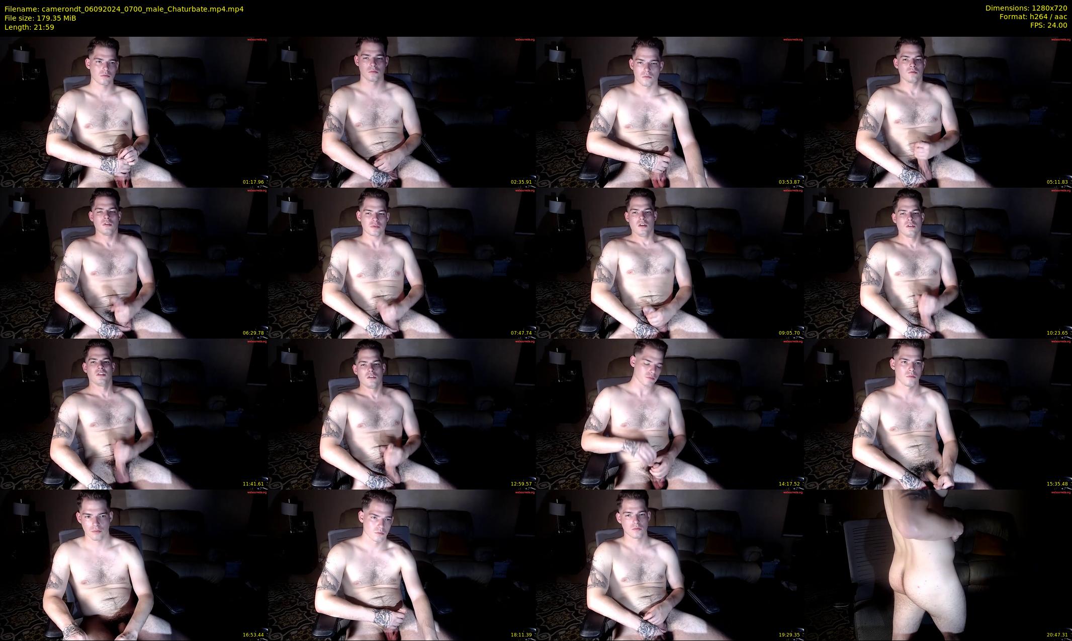 camerondt — 22 minute Chaturbate male cam show recording, 720p, Sep 6, 2024