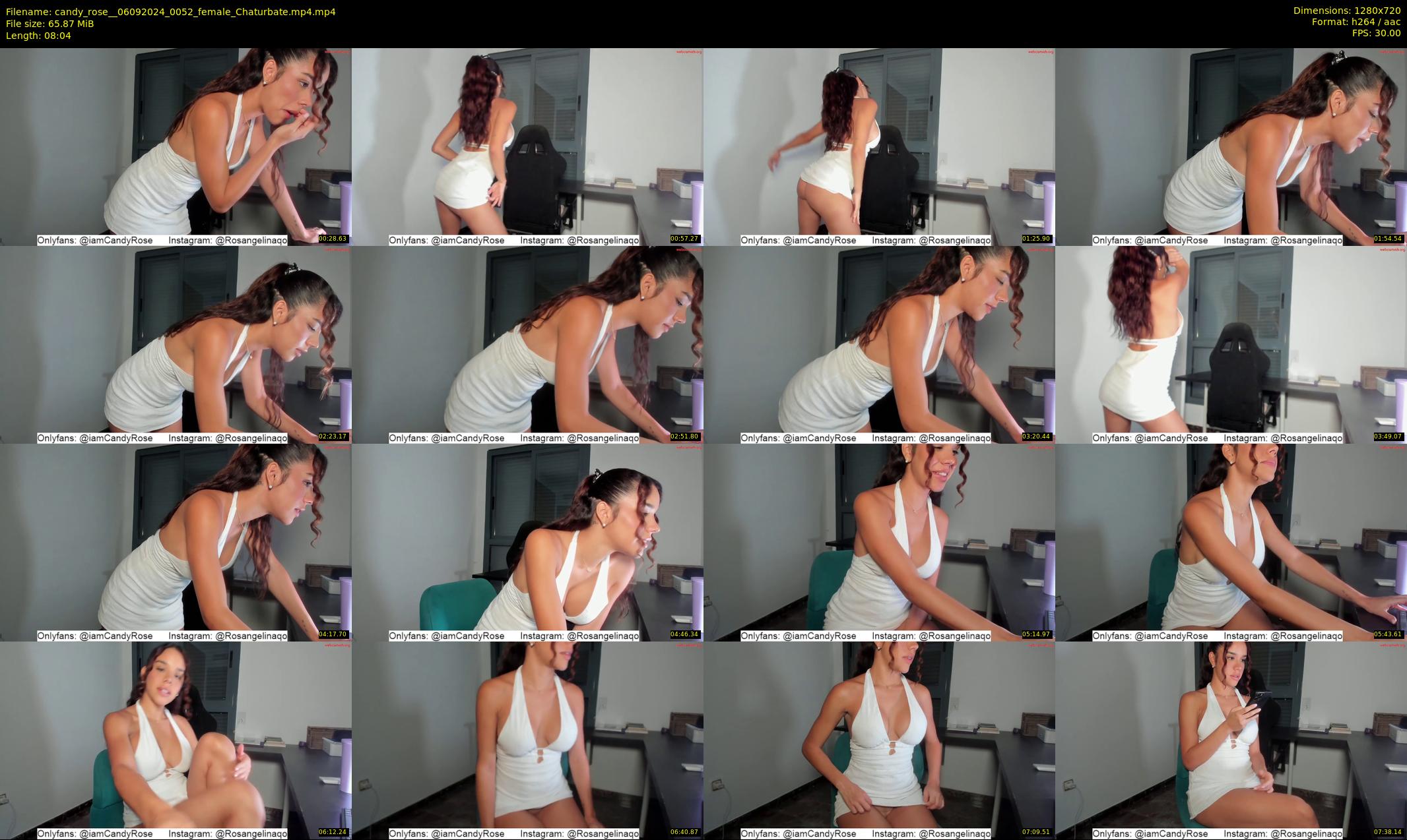 candy_rose_ — 9 minute Chaturbate female cam show recording, 720p, Sep 6, 2024