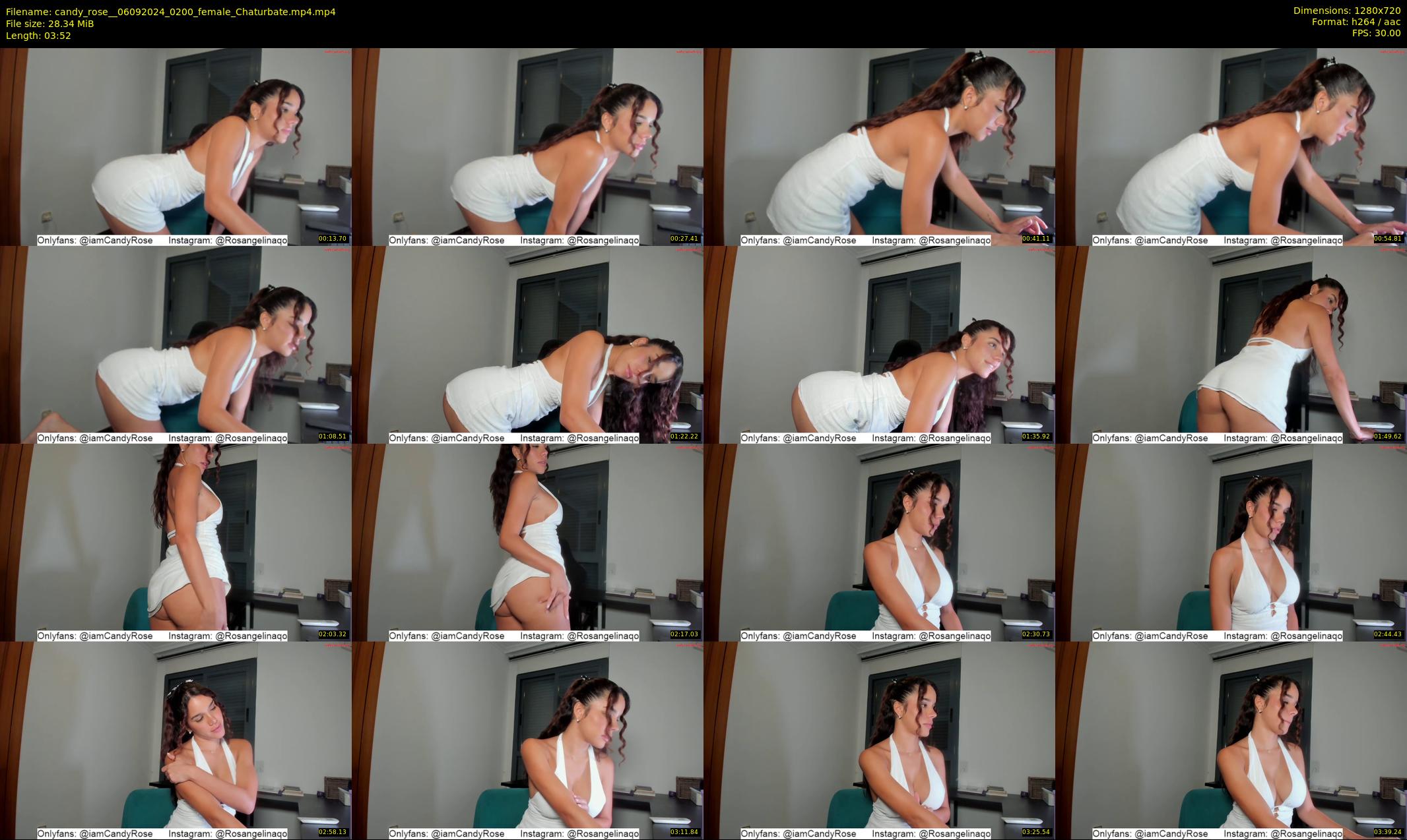 candy_rose_ — 4 minute Chaturbate female cam show recording, 720p, Sep 6, 2024