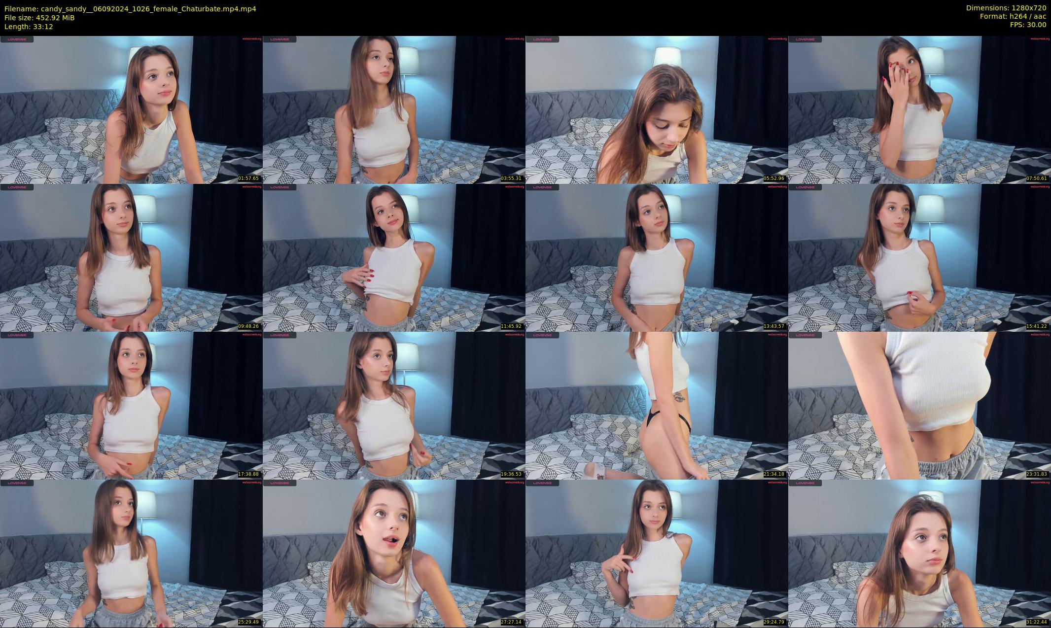 candy_sandy_ — 34 minute Chaturbate female cam show recording, 720p, Sep 6, 2024