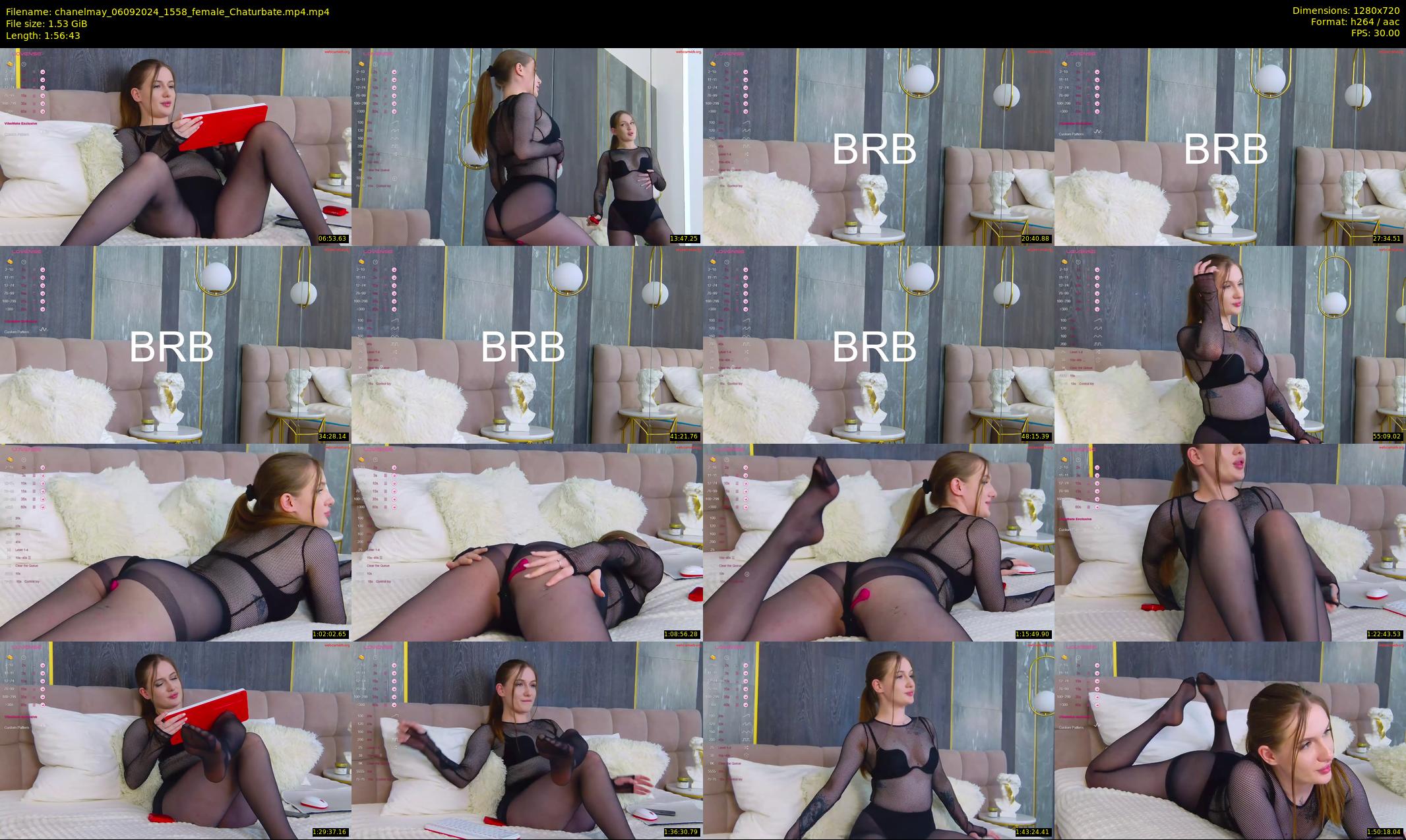 chanelmay — 117 minute Chaturbate female cam show recording, 720p, Sep 6, 2024