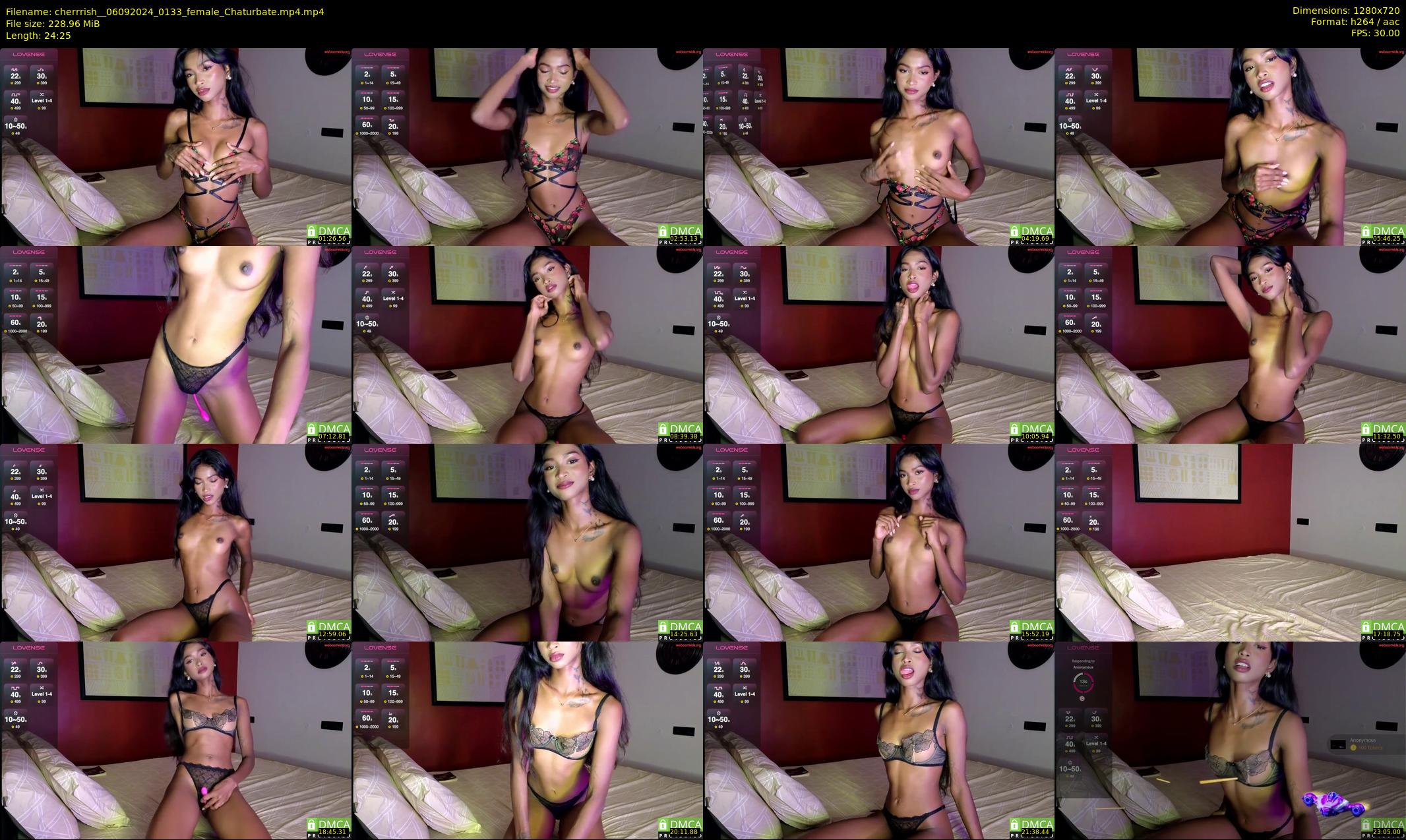 cherrrish_ — 25 minute Chaturbate female cam show recording, 720p, Sep 6, 2024