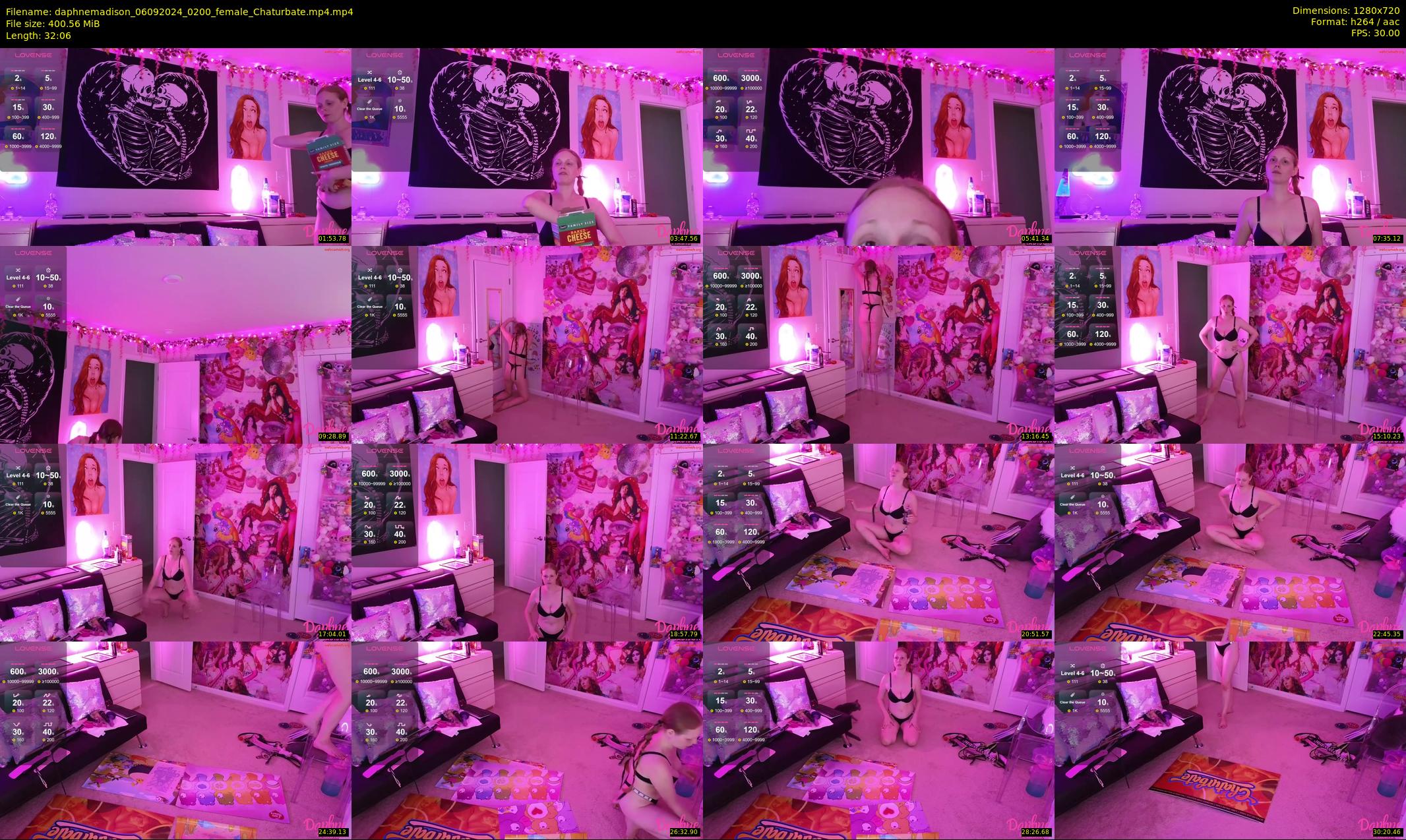 daphnemadison — 33 minute Chaturbate couple cam show recording, 720p, Sep 6, 2024
