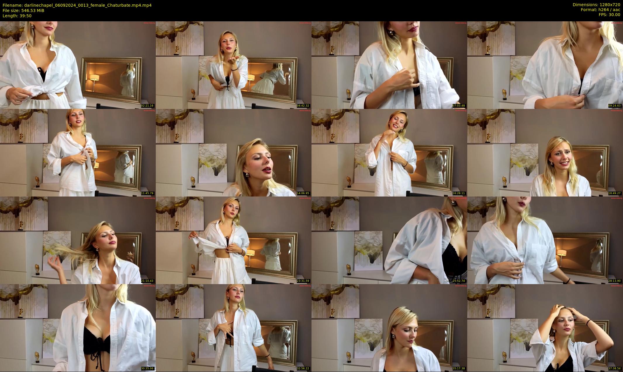 darlinechapel — 40 minute Chaturbate female cam show recording, 720p, Sep 6, 2024