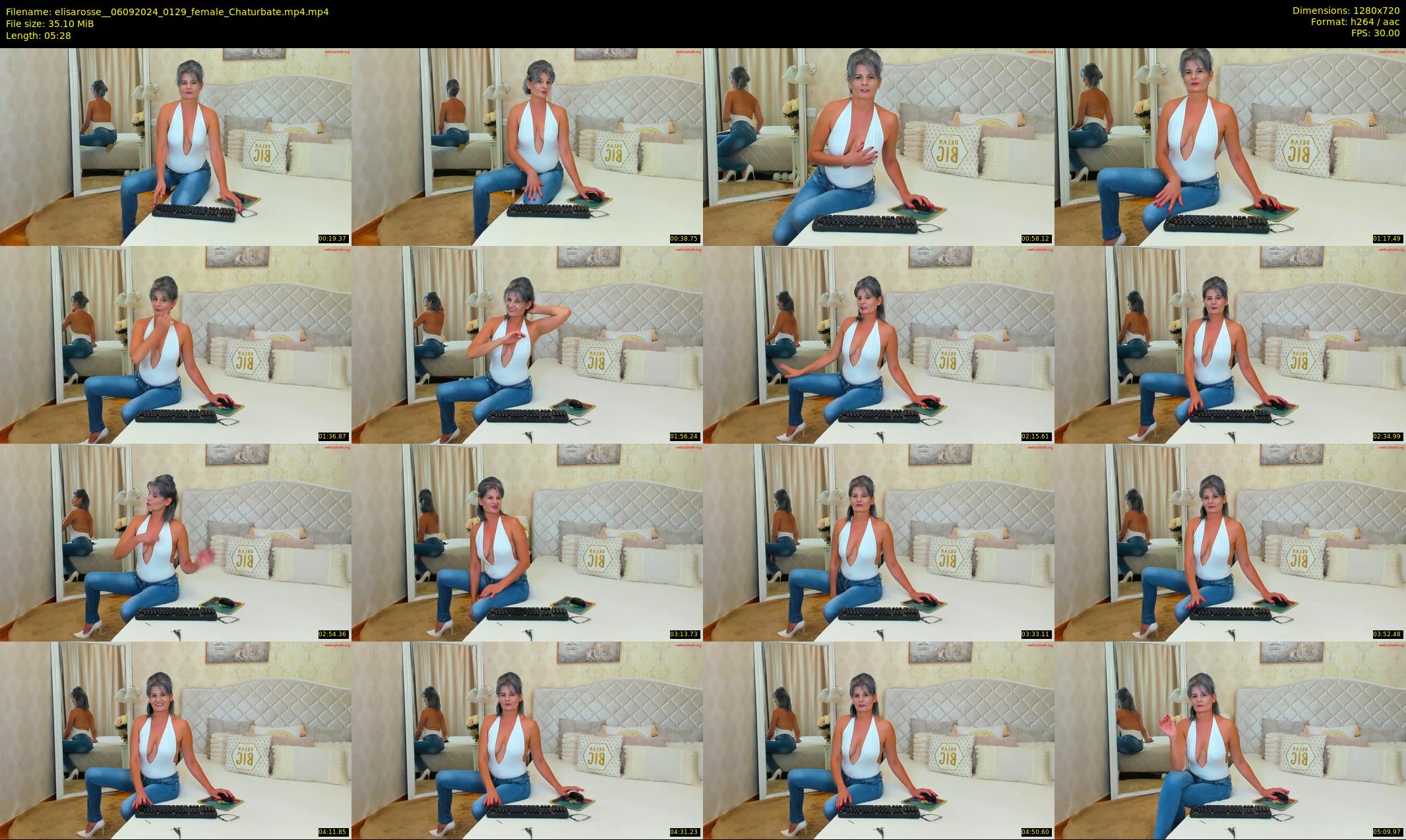 elisarosse_ — 6 minute Chaturbate female cam show recording, 720p, Sep 6, 2024