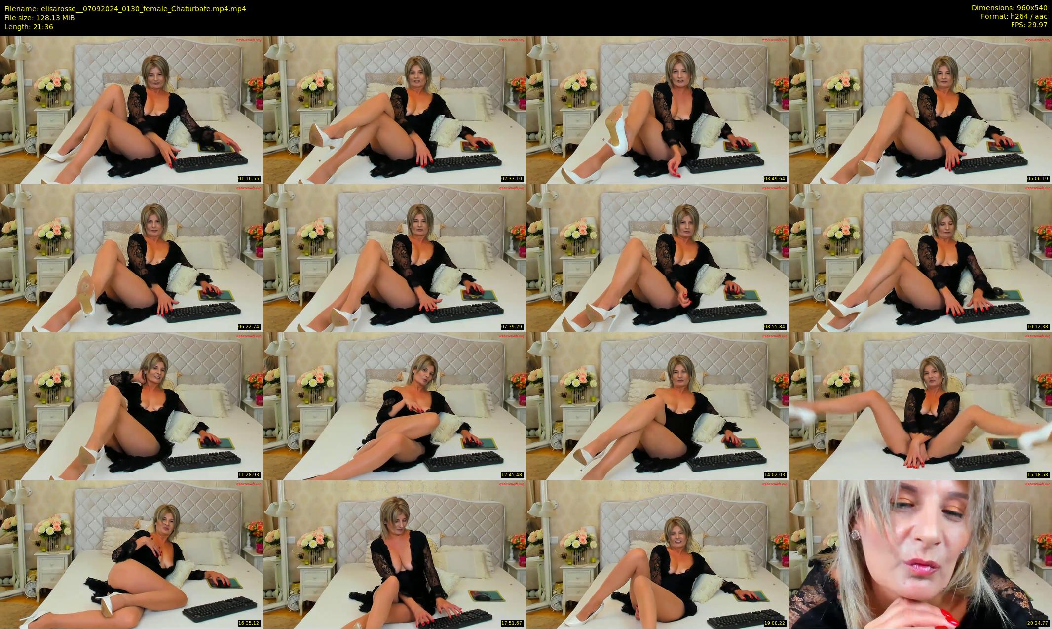 elisarosse_ — 22 minute Chaturbate female cam show recording, 480p, Sep 7, 2024
