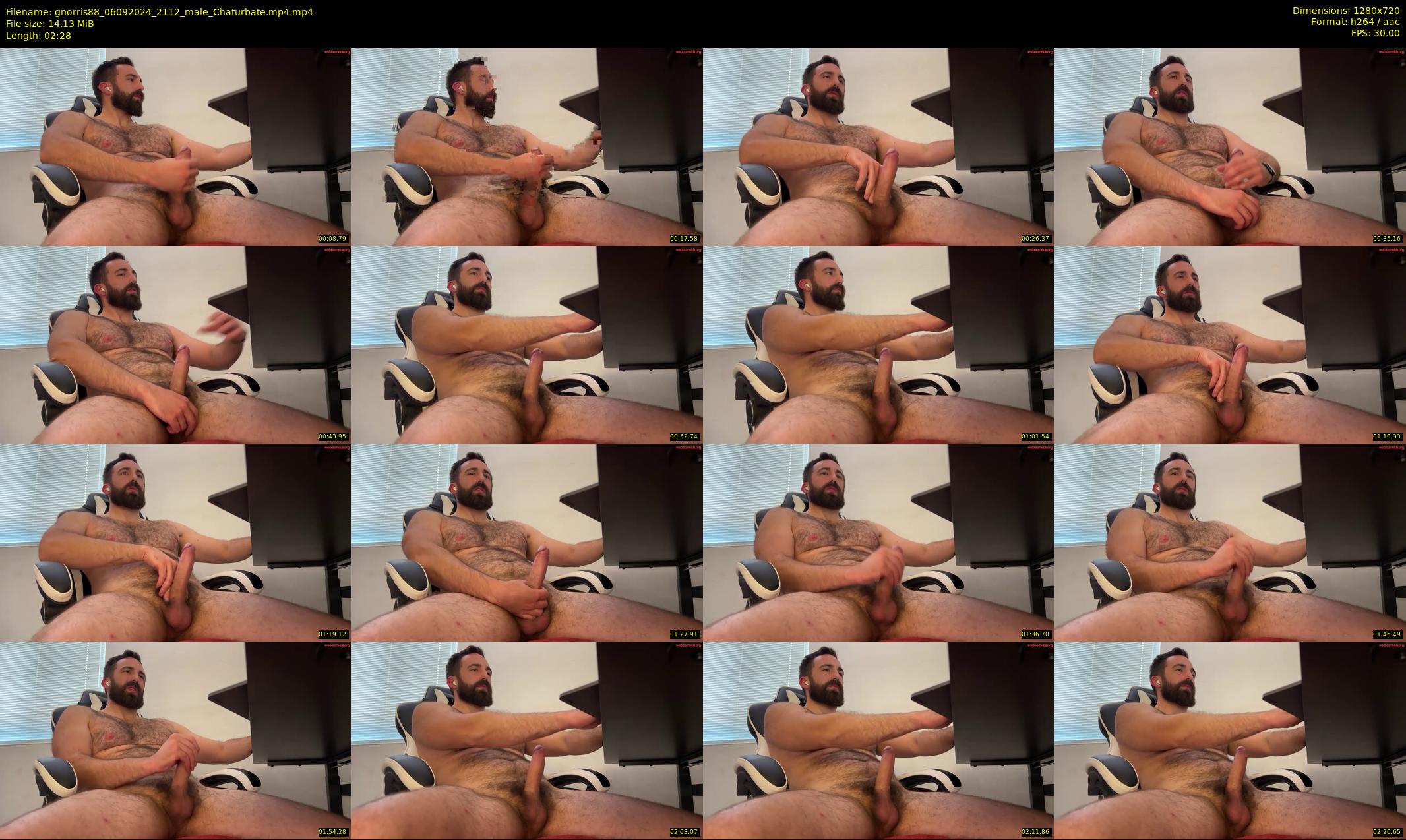 gnorris88 — 3 minute Chaturbate male cam show recording, 720p, Sep 6, 2024