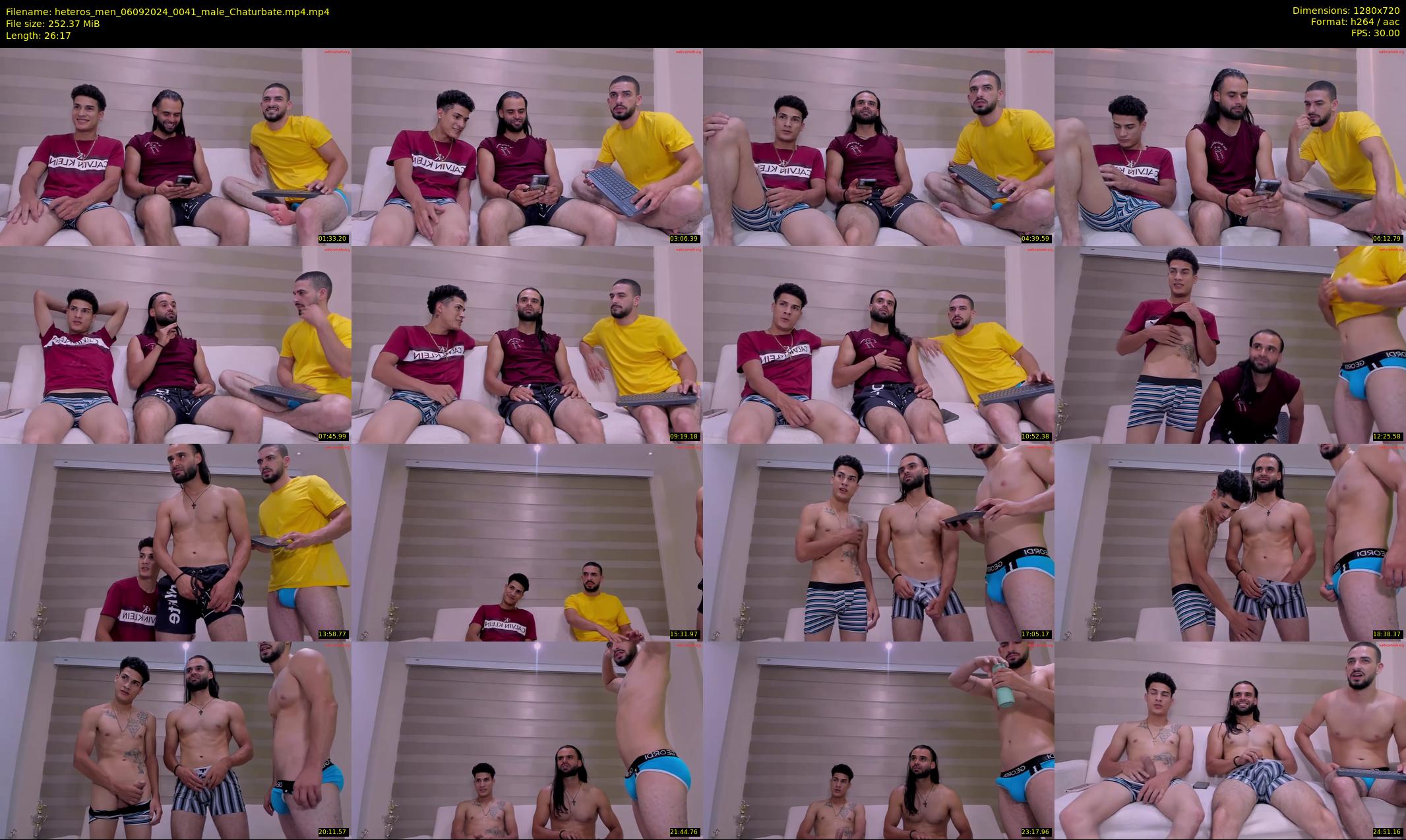 heteros_men — 27 minute Chaturbate male cam show recording, 720p, Sep 6, 2024