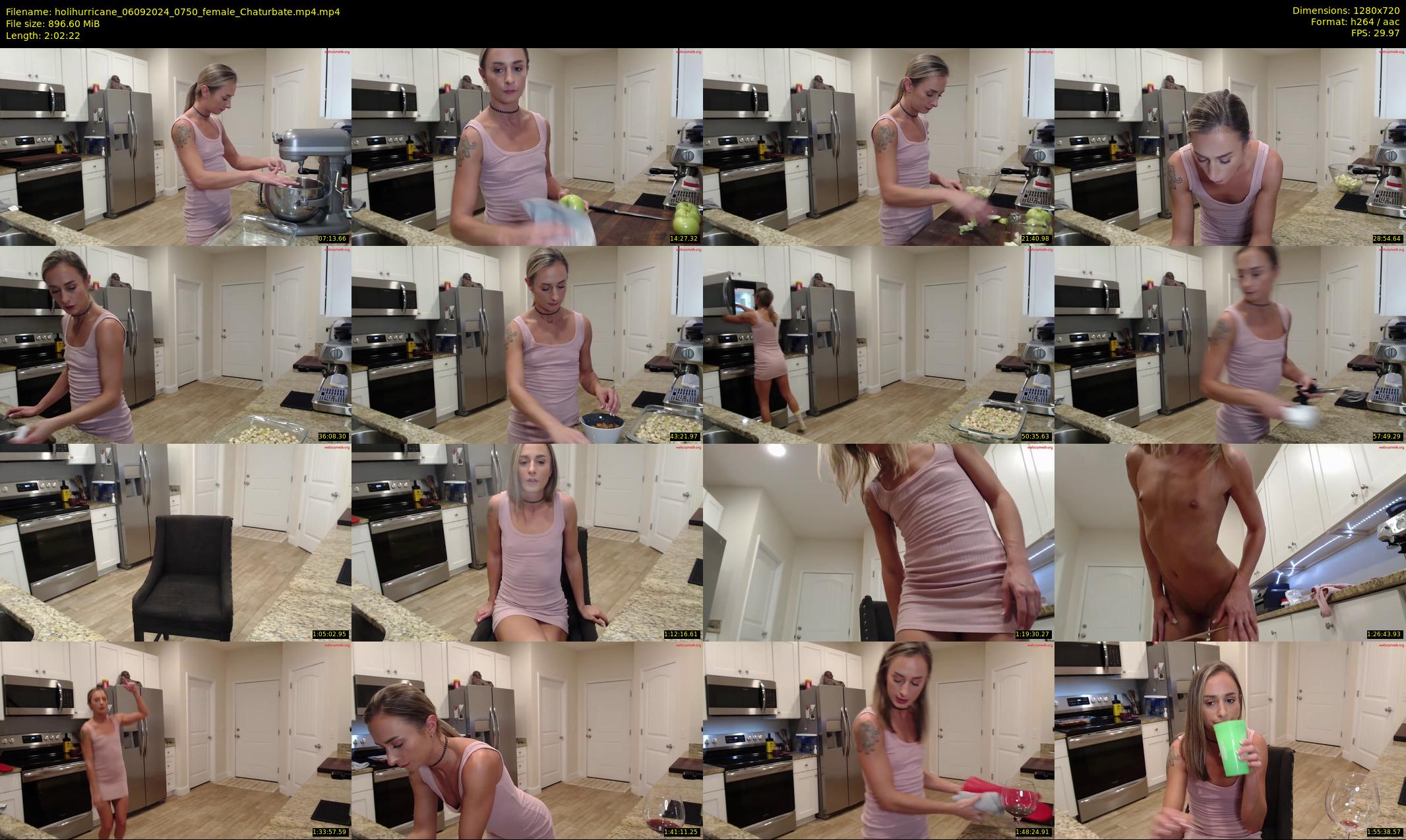 holihurricane — 123 minute Chaturbate female cam show recording, 720p, Sep 6, 2024