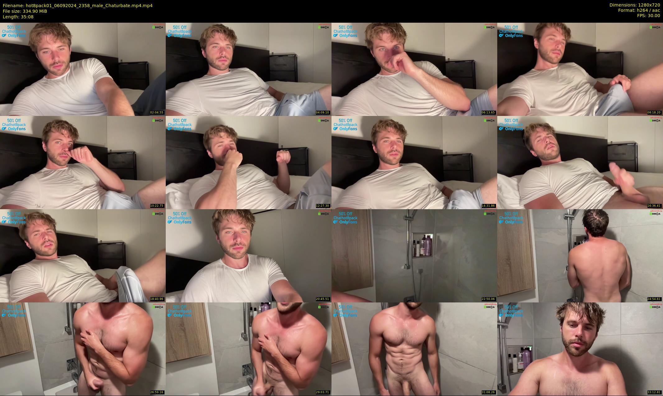 hot8pack01 — 36 minute Chaturbate male cam show recording, 720p, Sep 6, 2024
