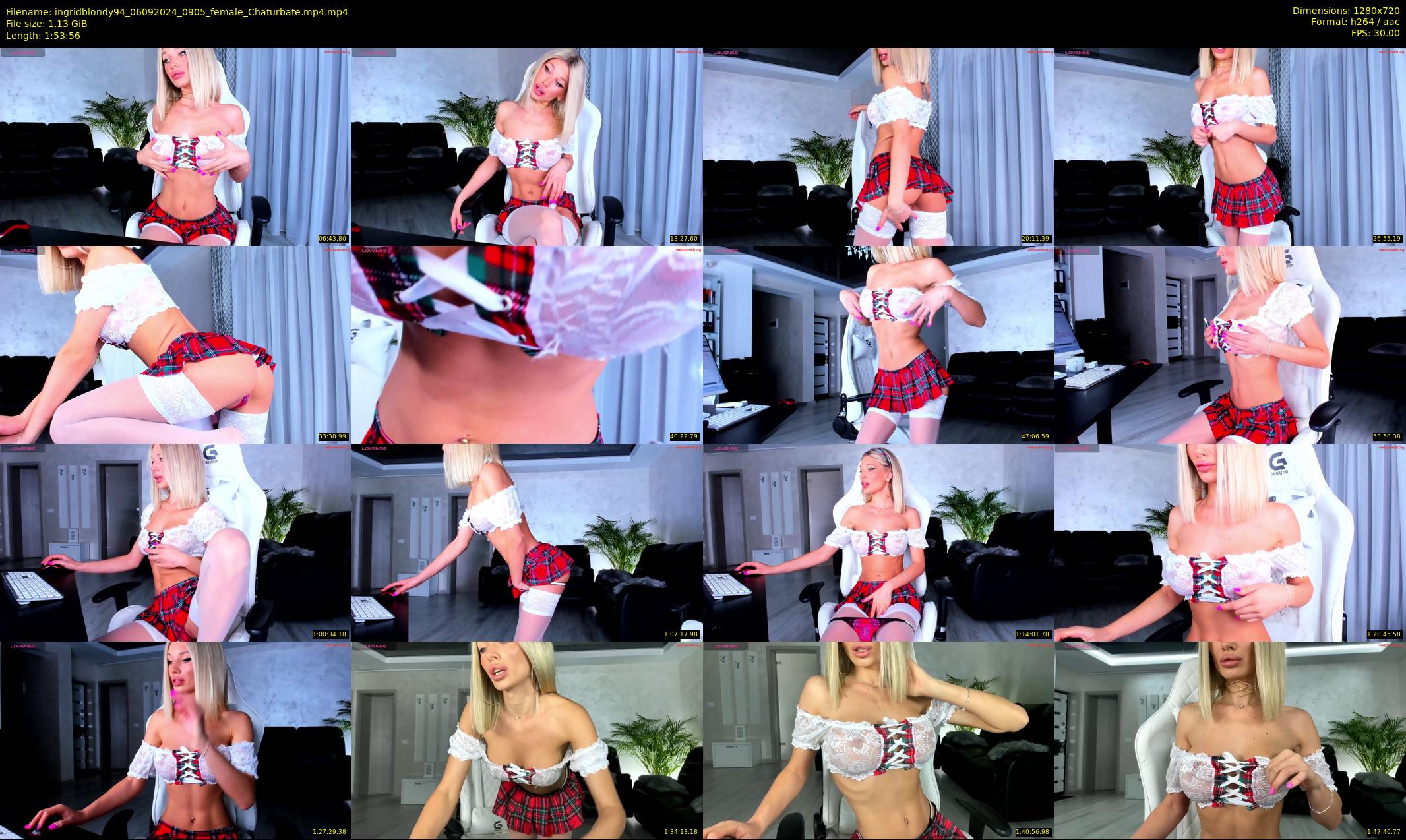 ingridblondy94 — 114 minute Chaturbate female cam show recording, 720p, Sep 6, 2024