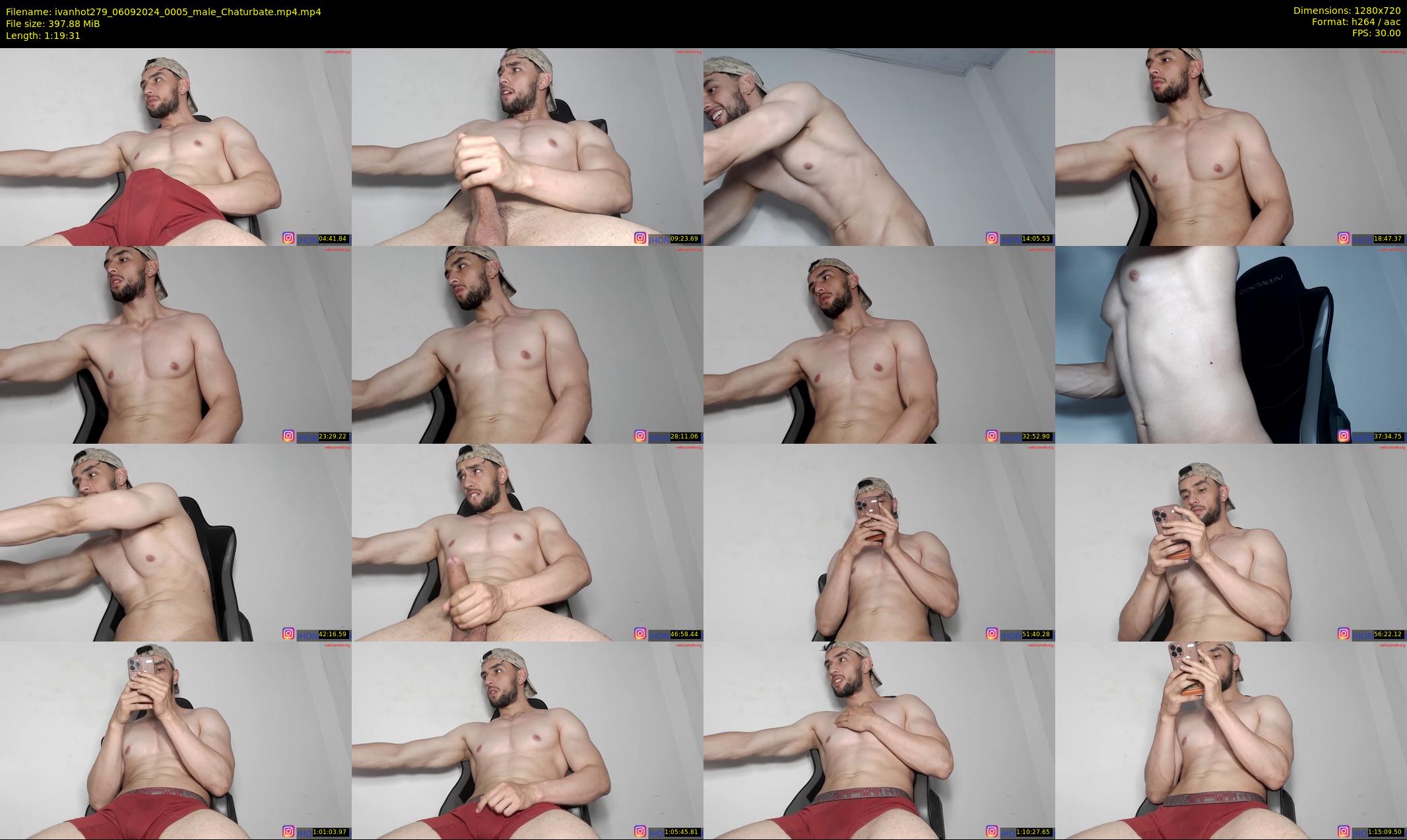 ivanhot279 — 80 minute Chaturbate male cam show recording, 720p, Sep 6, 2024
