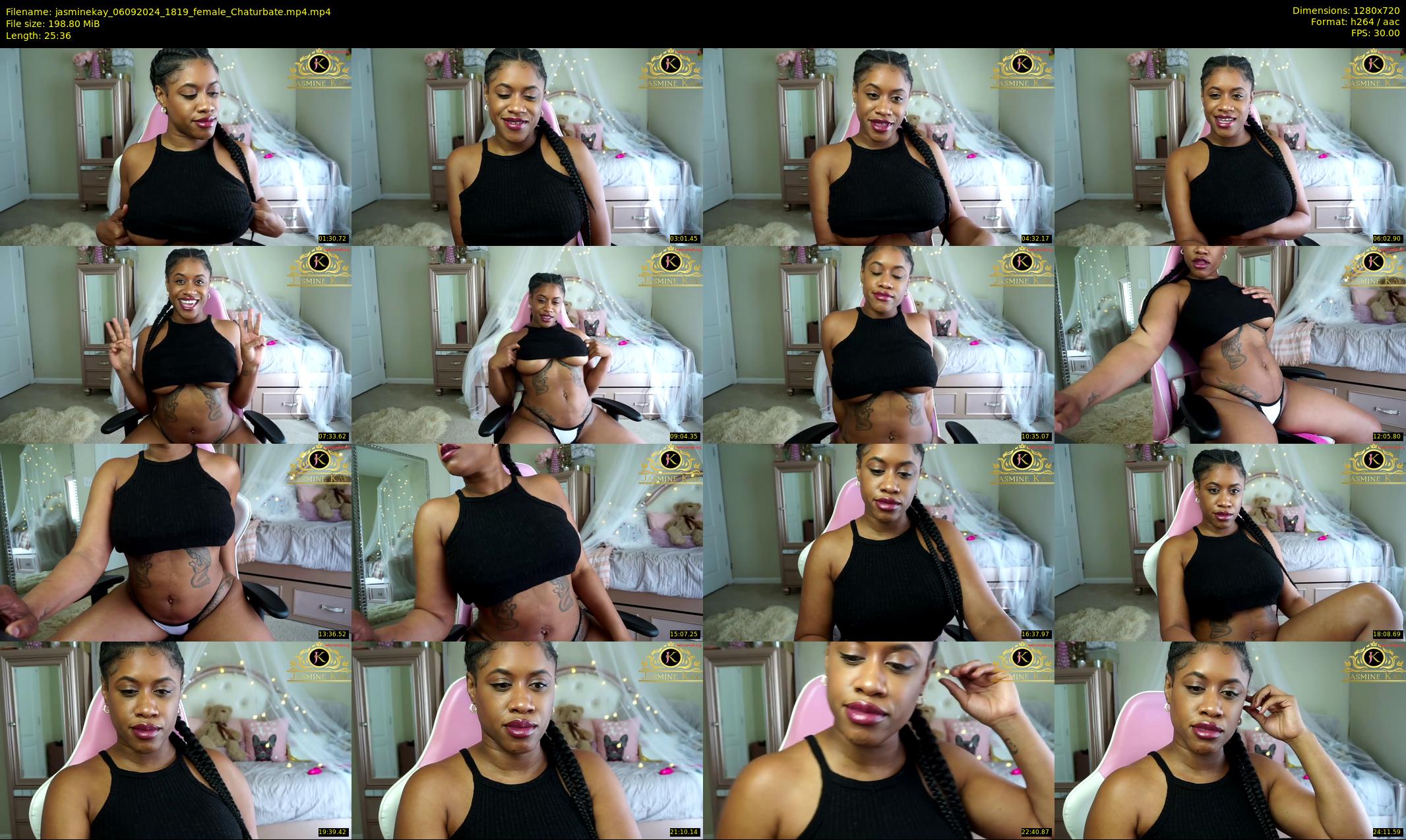 jasminekay — 26 minute Chaturbate female cam show recording, 720p, Sep 6, 2024