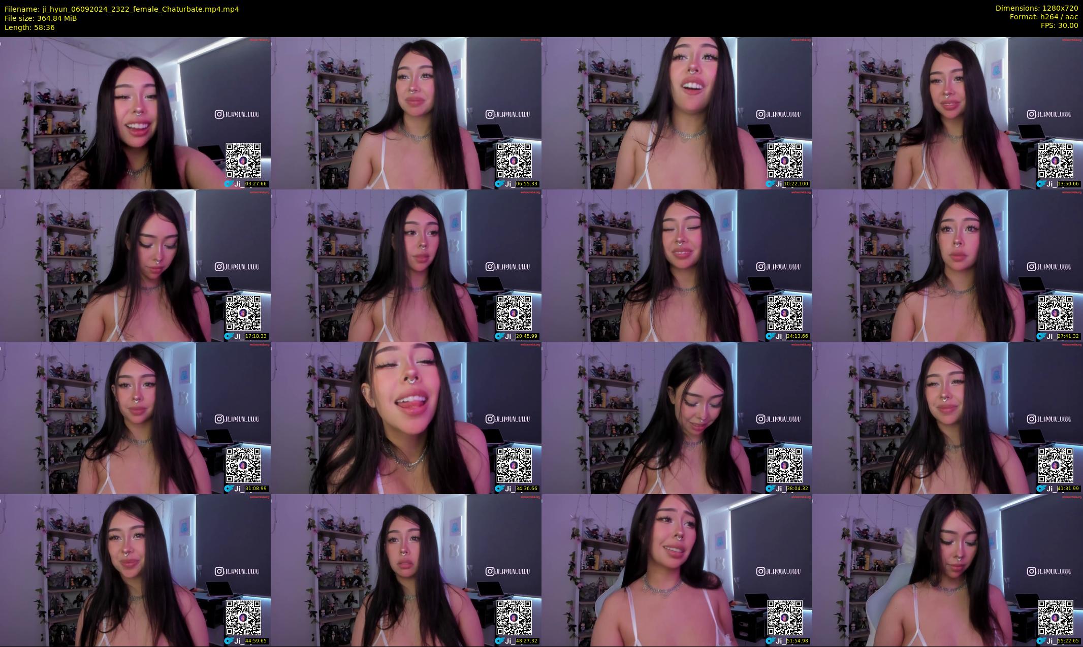 ji_hyun — 59 minute Chaturbate female cam show recording, 720p, Sep 6, 2024