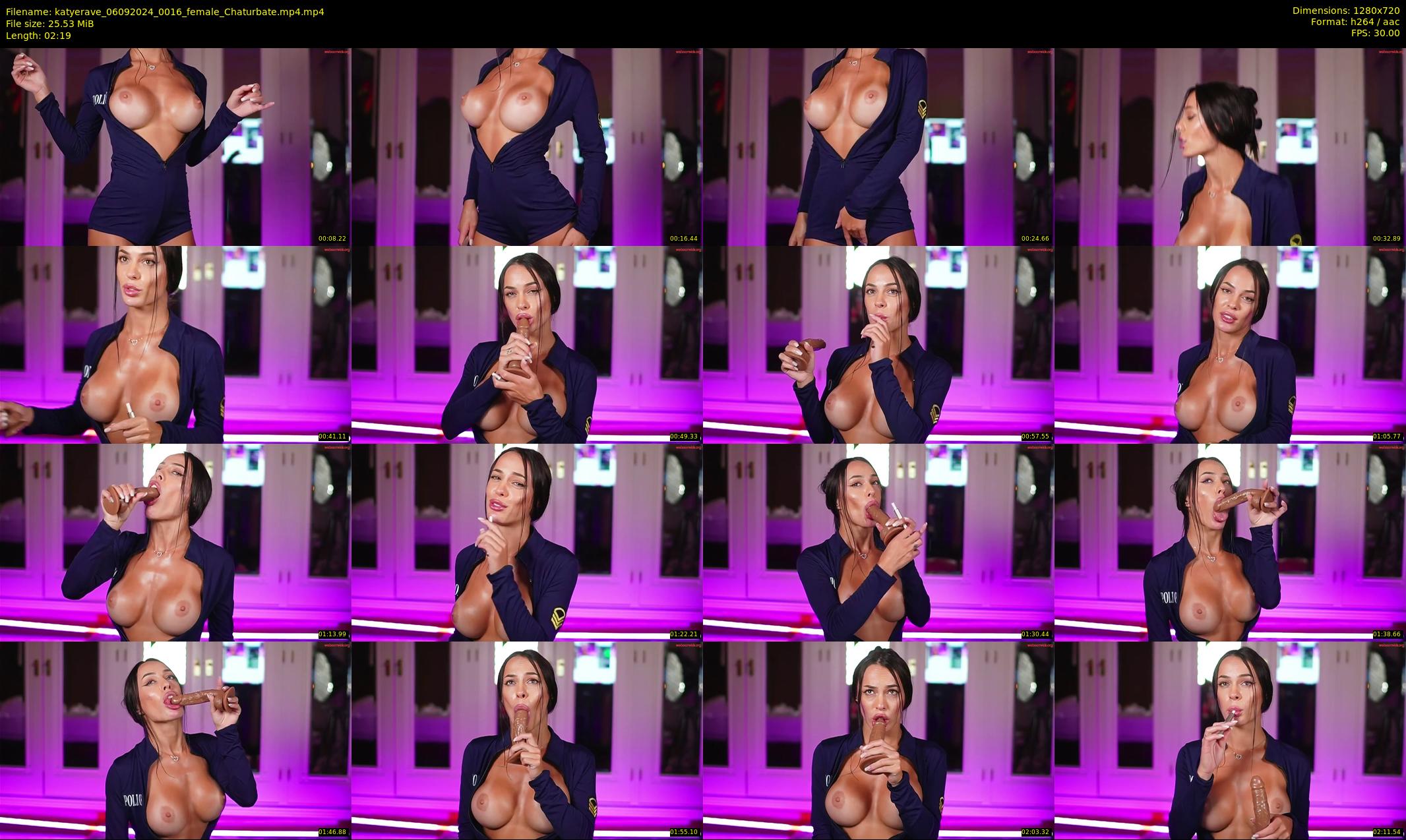 katyerave — 3 minute Chaturbate female cam show recording, 720p, Sep 6, 2024