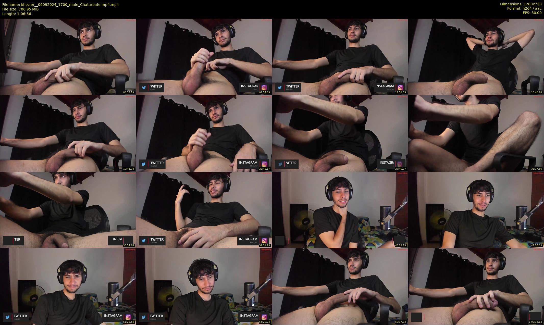 khozler_ — 67 minute Chaturbate male cam show recording, 720p, Sep 6, 2024