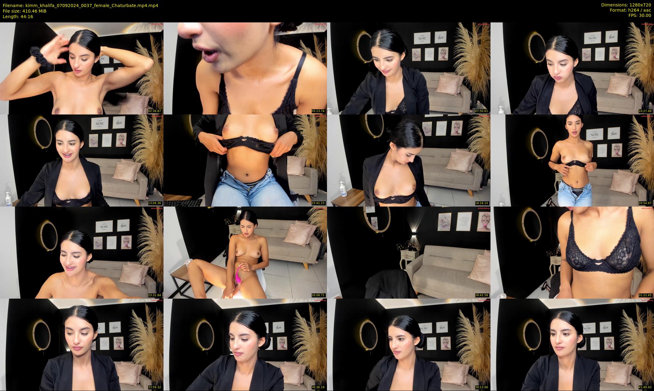 kimm_khalifa — 45 minute Chaturbate female cam show recording, 720p, Sep 7, 2024