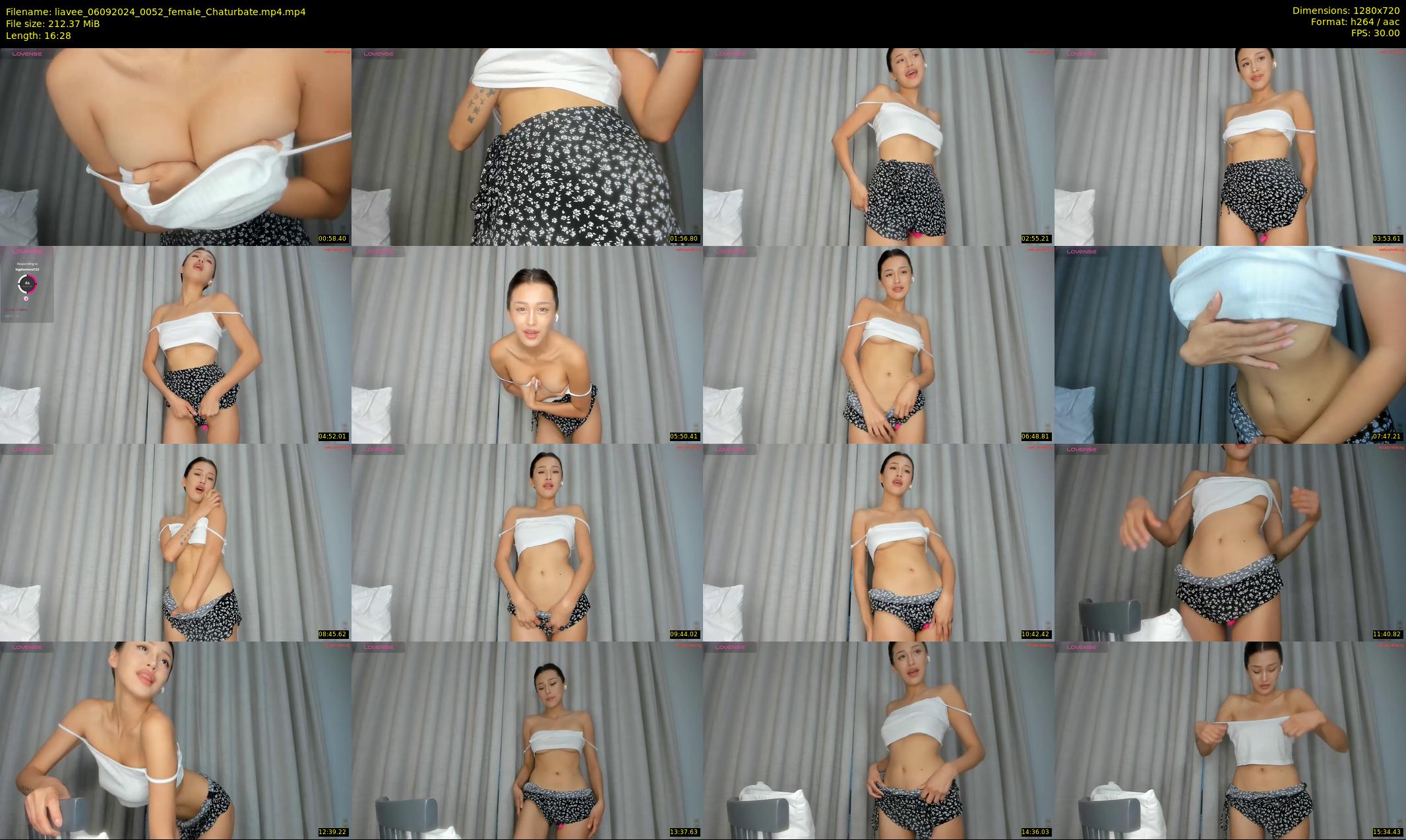 liavee — 17 minute Chaturbate female cam show recording, 720p, Sep 6, 2024