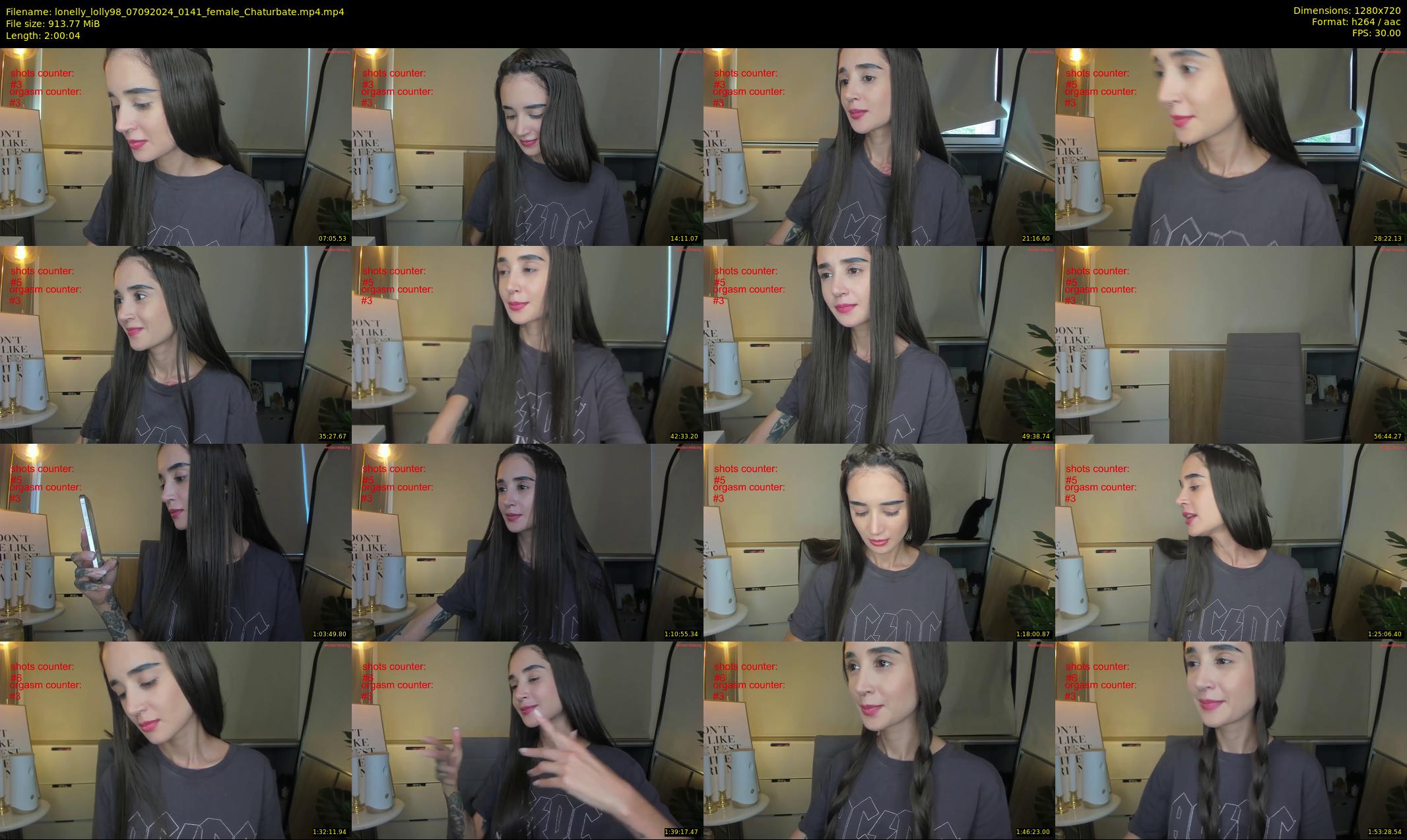 lonelly_lolly98 — 121 minute Chaturbate female cam show recording, 720p, Sep 7, 2024