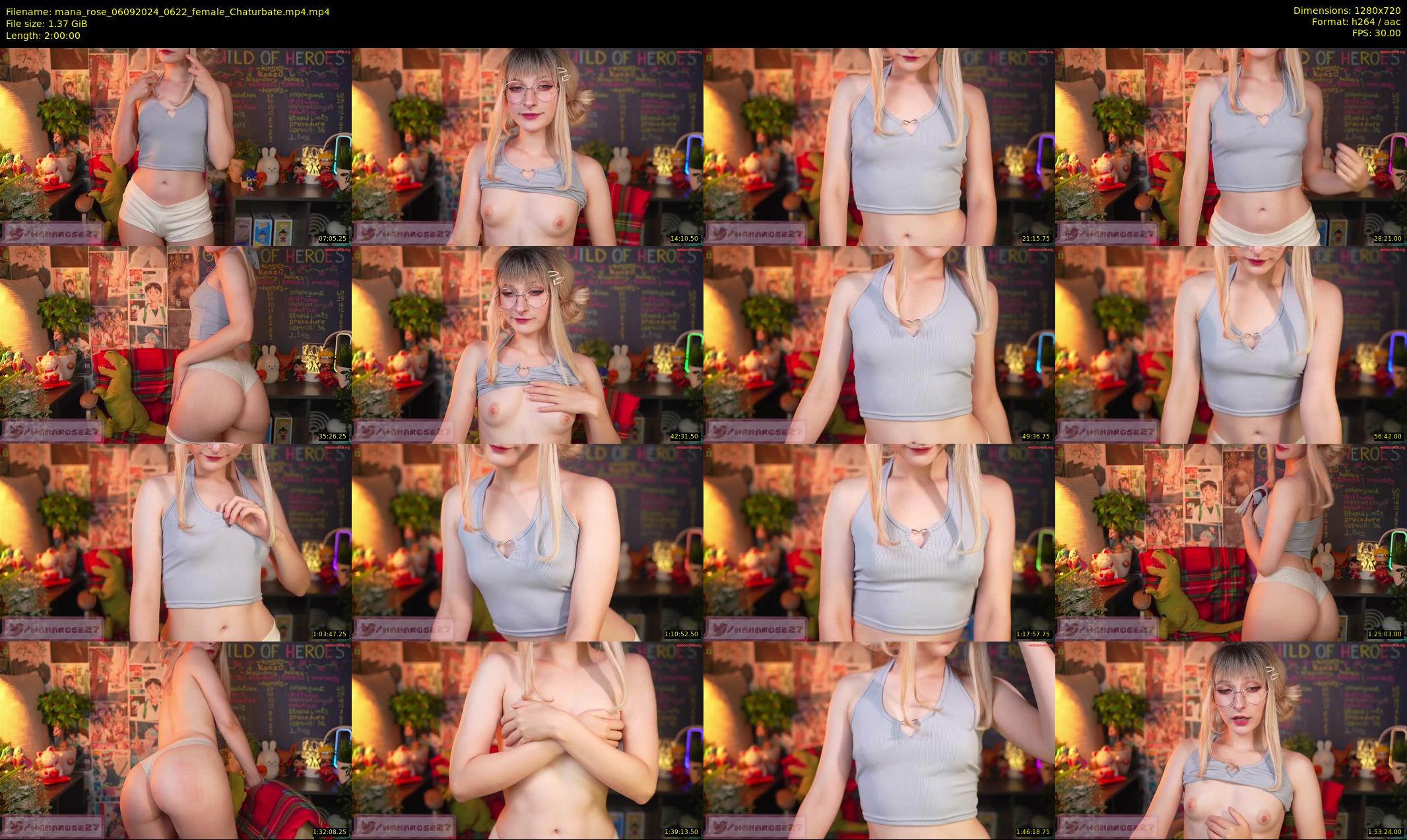 mana_rose — 120 minute Chaturbate female cam show recording, 720p, Sep 6, 2024