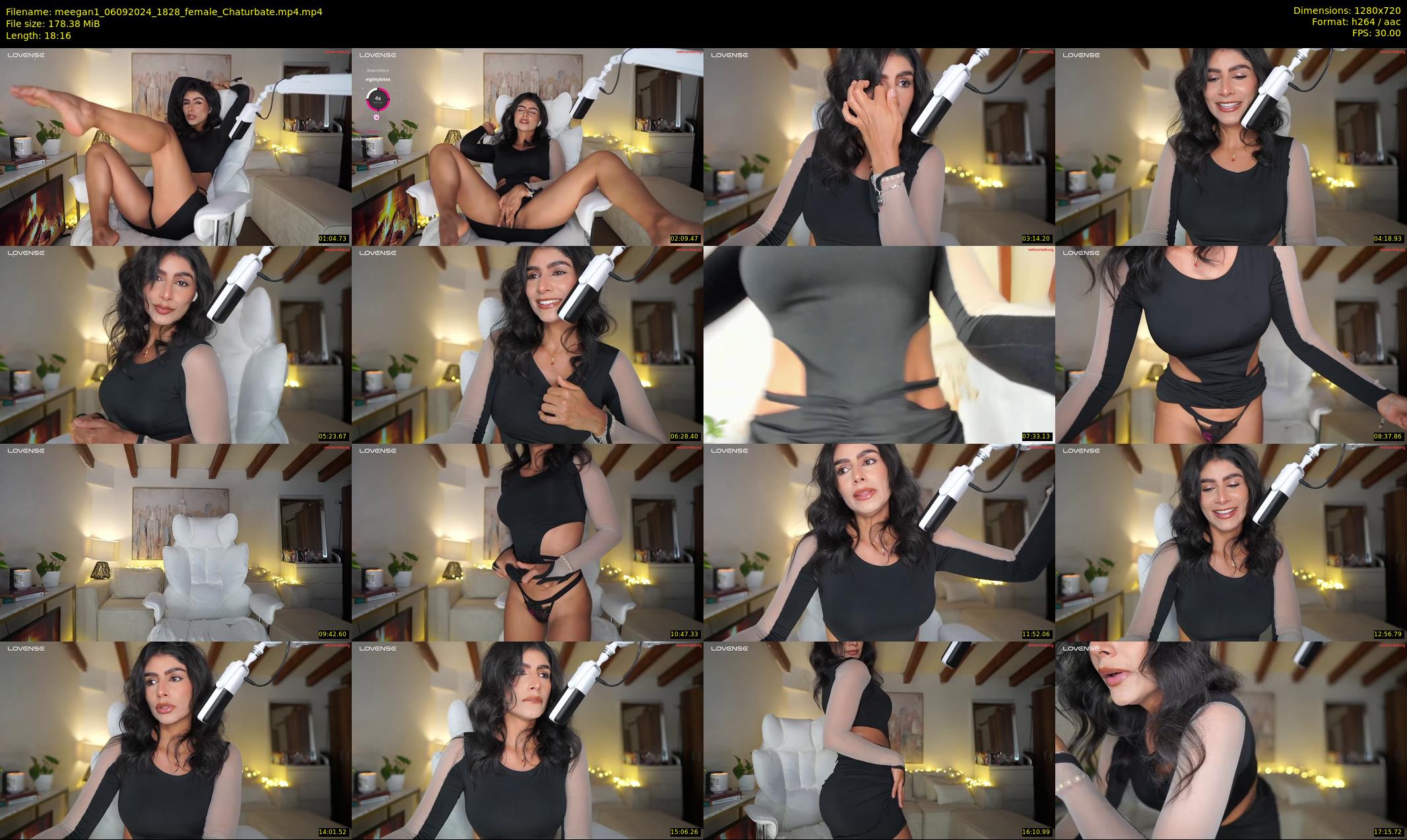 meegan1 — 19 minute Chaturbate female cam show recording, 720p, Sep 6, 2024