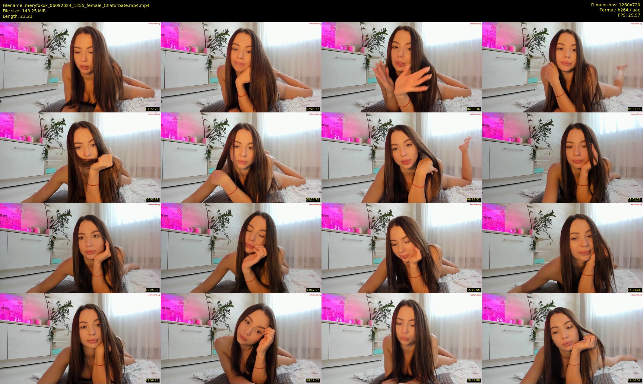 meryfoxxx — 24 minute Chaturbate female cam show recording, 720p, Sep 6, 2024
