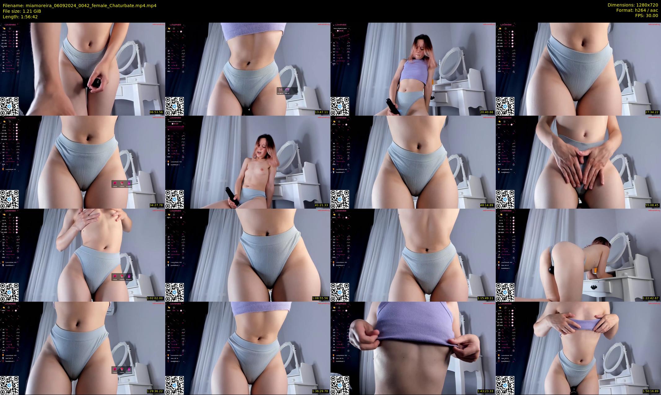 miamoreira — 117 minute Chaturbate female cam show recording, 720p, Sep 6, 2024